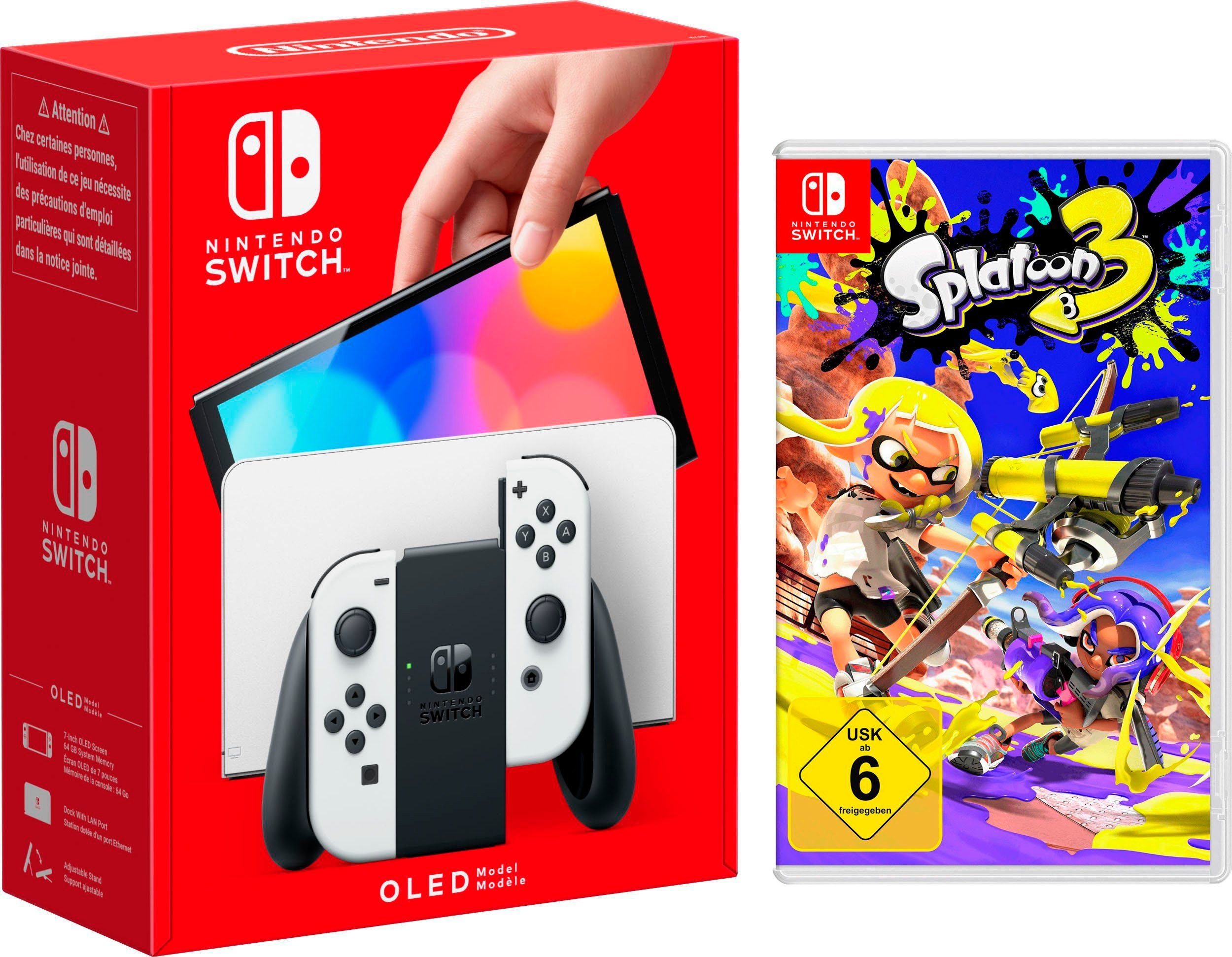 Nintendo Switch NSW OLED + Splatoon 3
