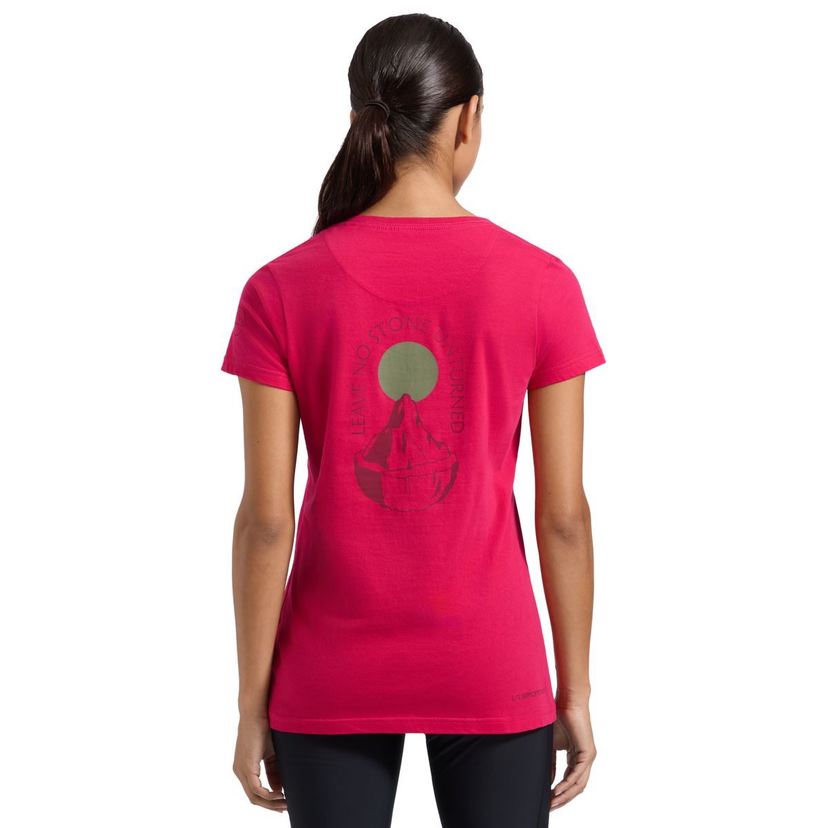 La Sportiva Kurzarmshirt Stone T-shirt Women Ein bequemes und stilvolles T-Shirt aus Baumwolle für Kletter- und