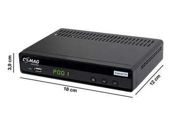 Comag SL65T2 freenet TV, Full HD DVB-T2 HD Receiver (2m HDMI Kabel, passive DVB-T2 Antenne)