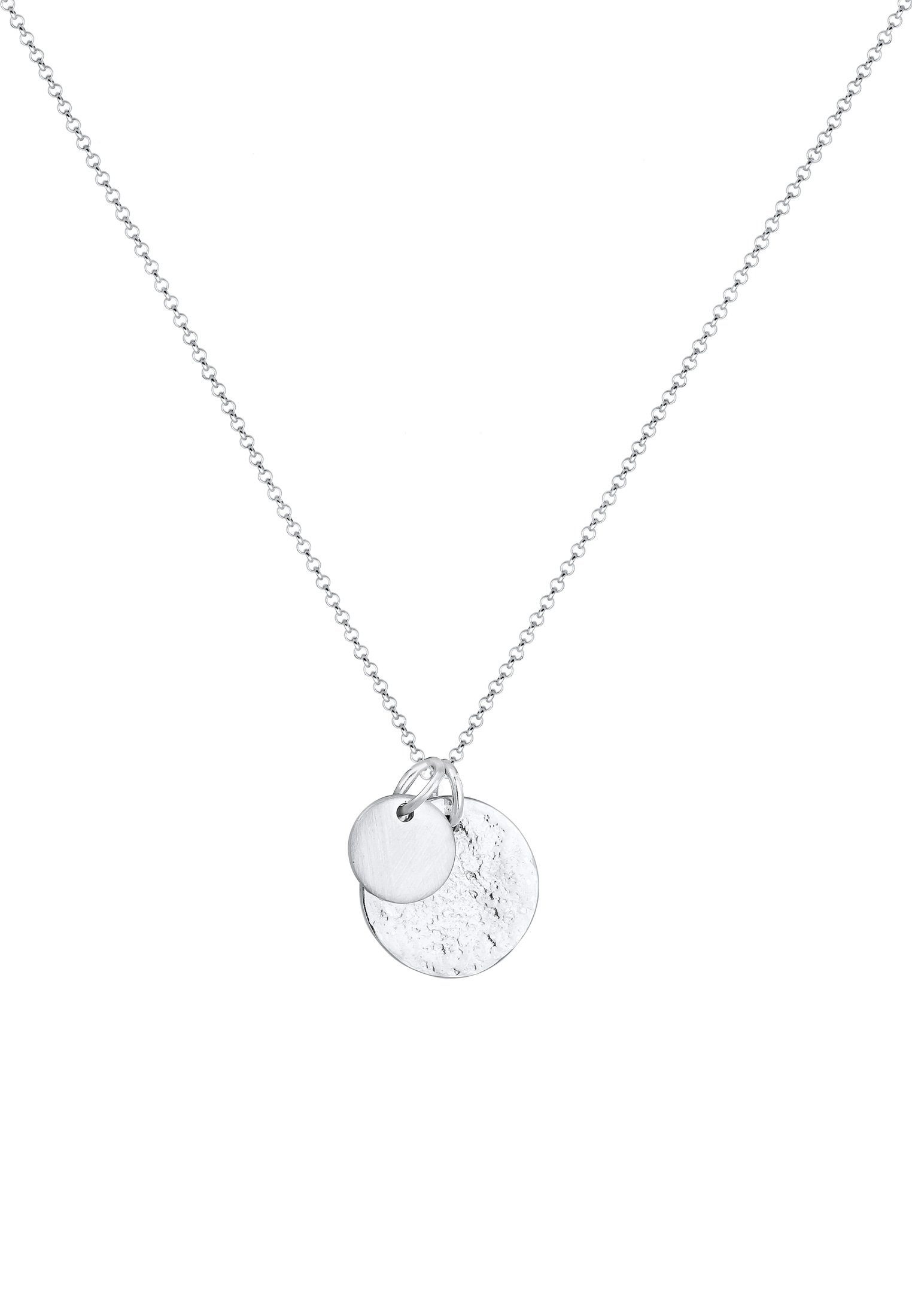 Elli Kette mit Anhänger Plättchen Münzen günstig online kaufen