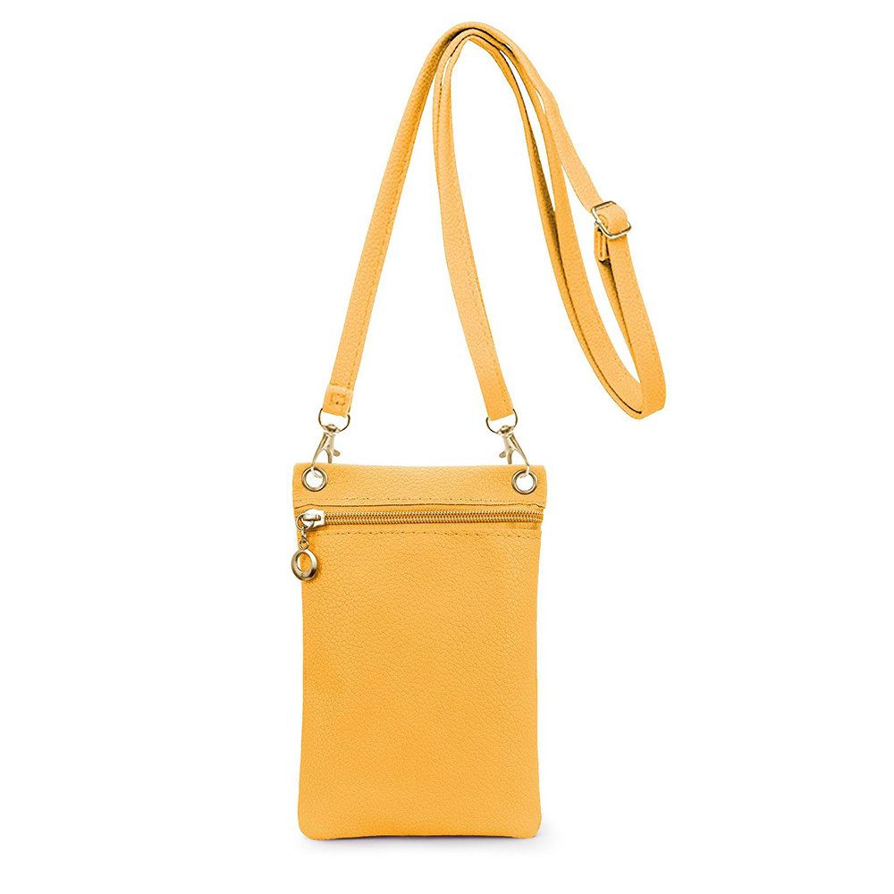 Zaewry Umhängetasche Handytasche mit abnehmbaren Umhängeriemen,Handytasche, für Einkaufen, Dating und Spaziergänge,Münztasche, Kreditkartenetui
