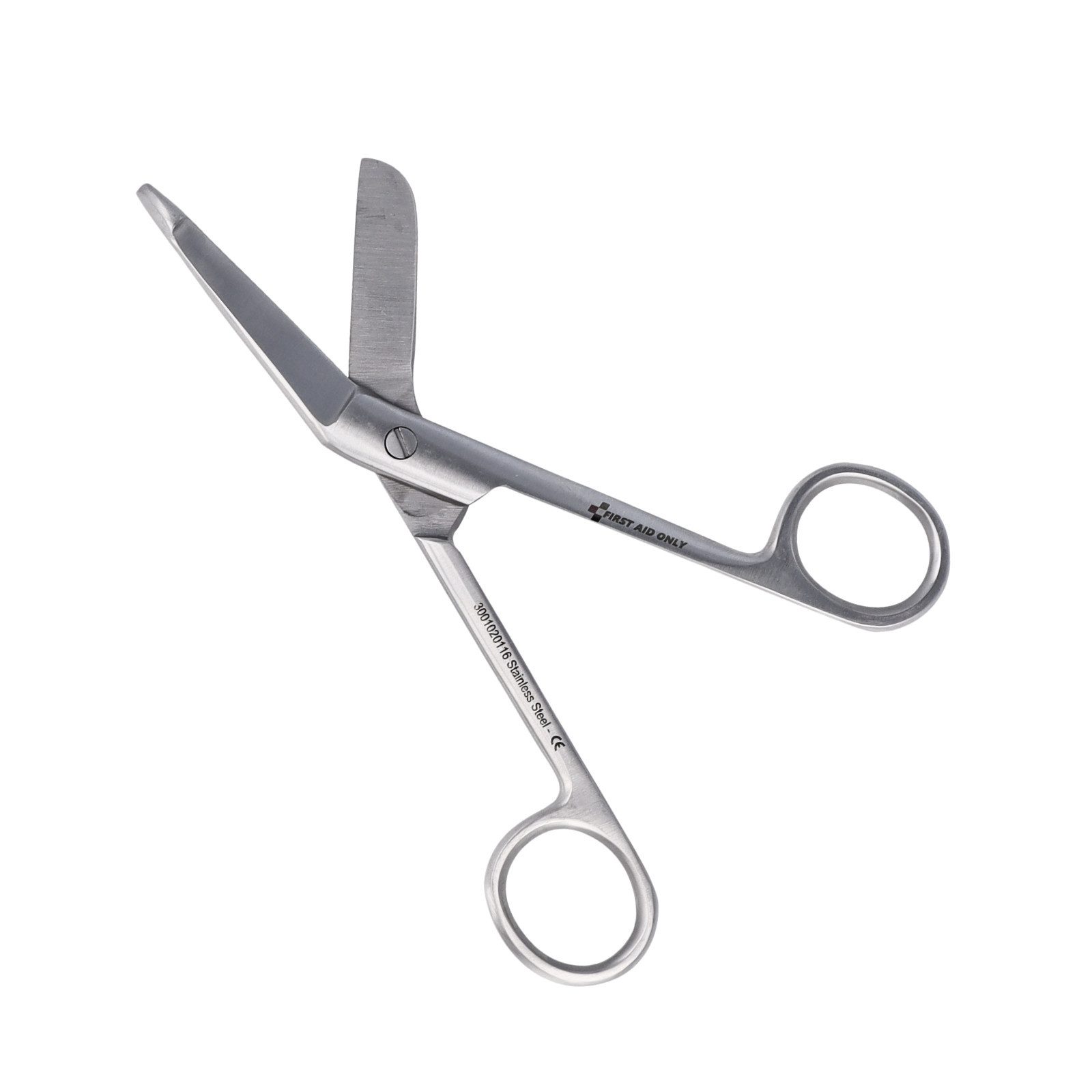 FIRST AID ONLY® Stoffscheren Listerschere 16cm, Verbandschere aus Edelstahl, CE-Kennzeichnung, Robust, langlebig, leicht zu reinigen