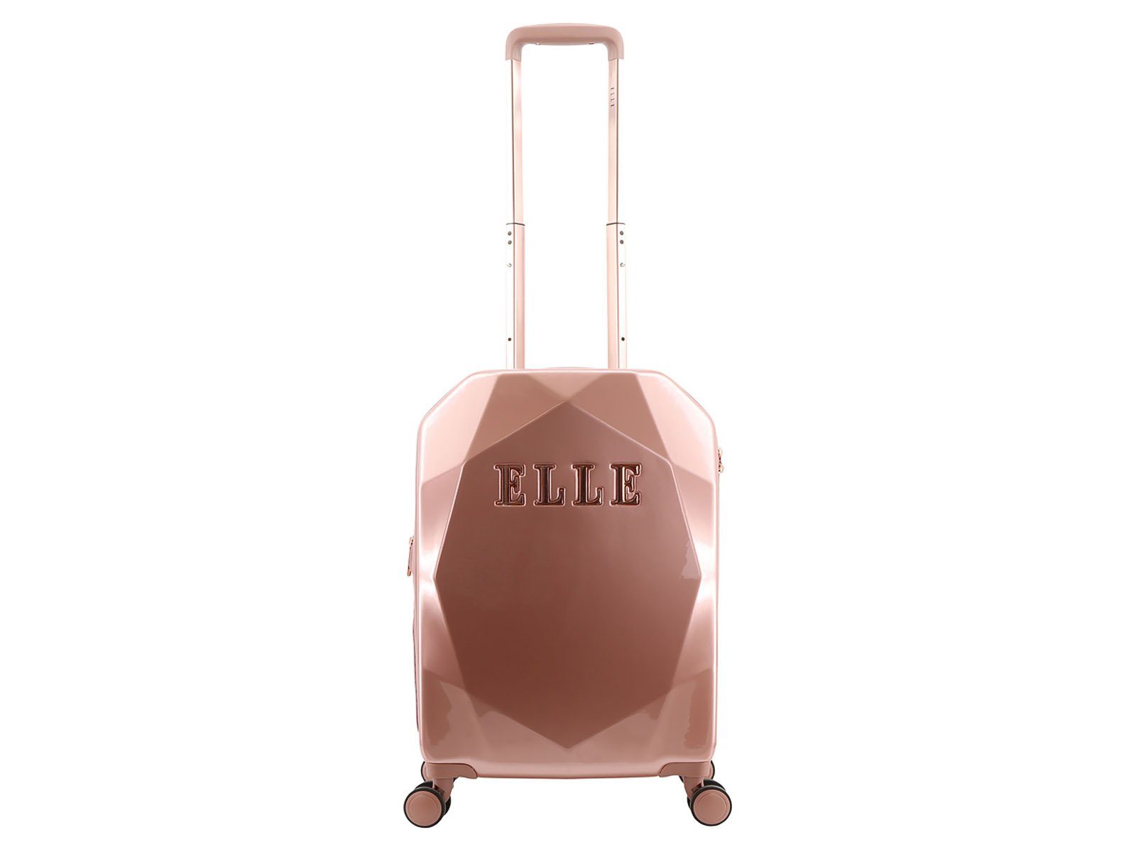 Elle Hartschalen-Trolley Koffer Diamond Spinner Trolley Gr. S Rose Gold, TS günstig online kaufen