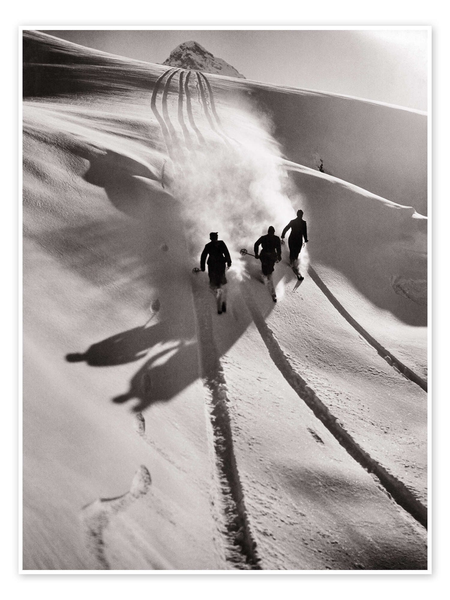 Poster Vintage Ski Collection