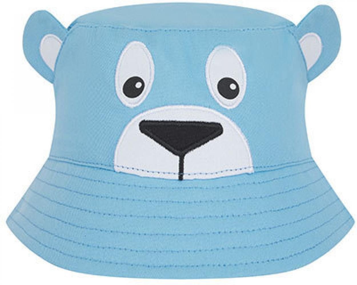 Larkwood Outdoorhut Character Bucket Hat Kinder Motiv Hut Bär Hase