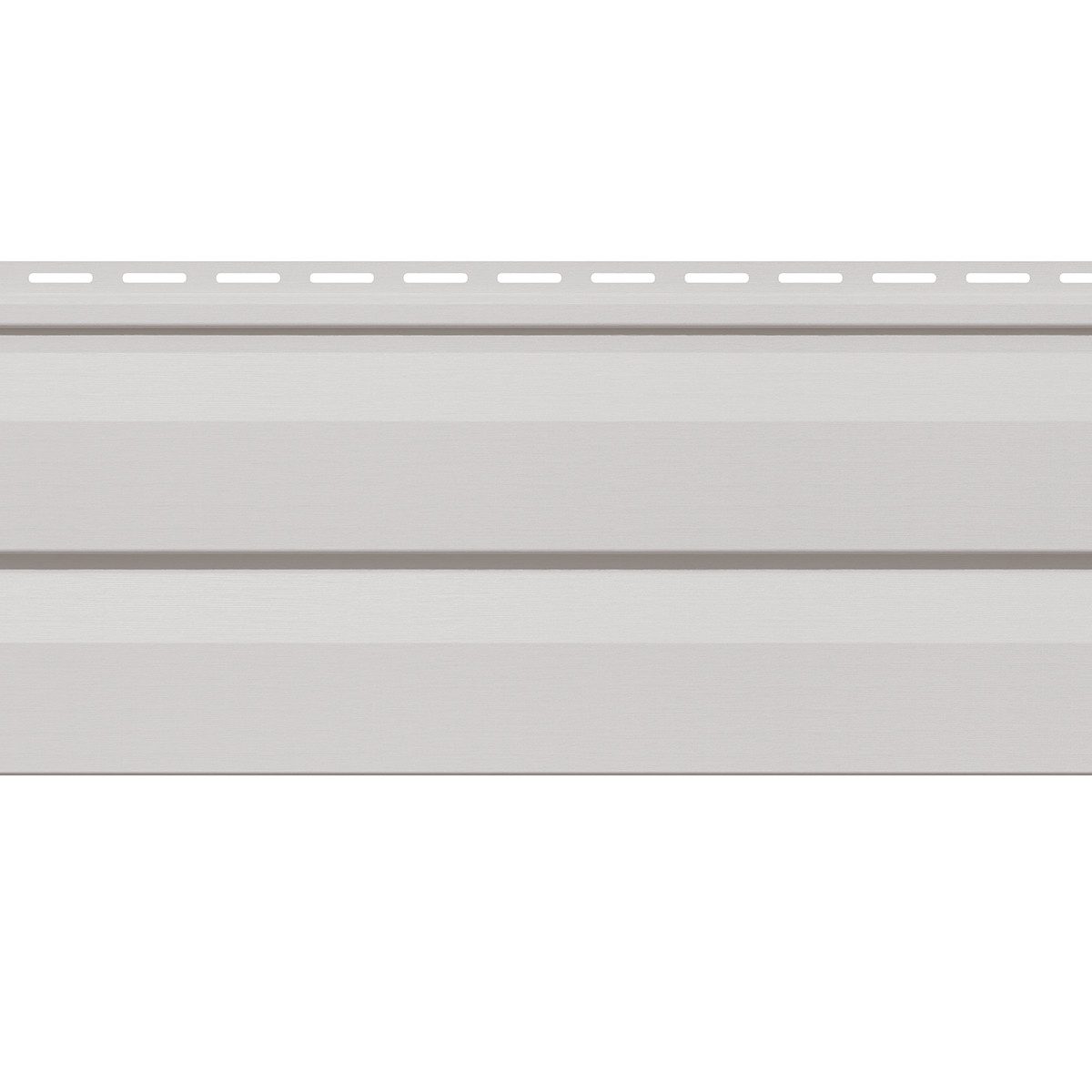 VILO Verkleidungspaneel Canadian Siding SV-03 Stülpprofil 2-Brett 3,0m St. 0,6qm hellgrau, BxL: 24x300 cm, 0,72 qm, (Stückweise 1 Paneel, 0,72 qm) 2-lagig, solide Beständigkeit, pflegeleicht, abwaschbar, Leichtgewicht