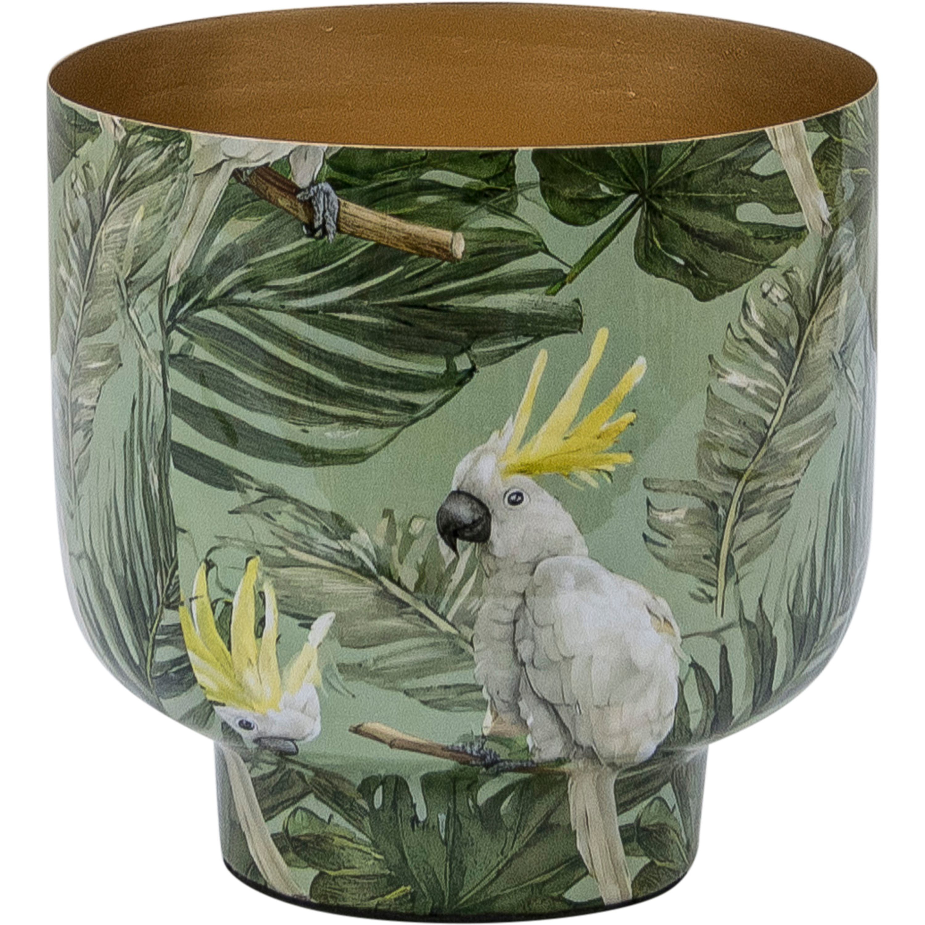 Creativ home Übertopf Übertopf (1 St), mit Kolibridekor