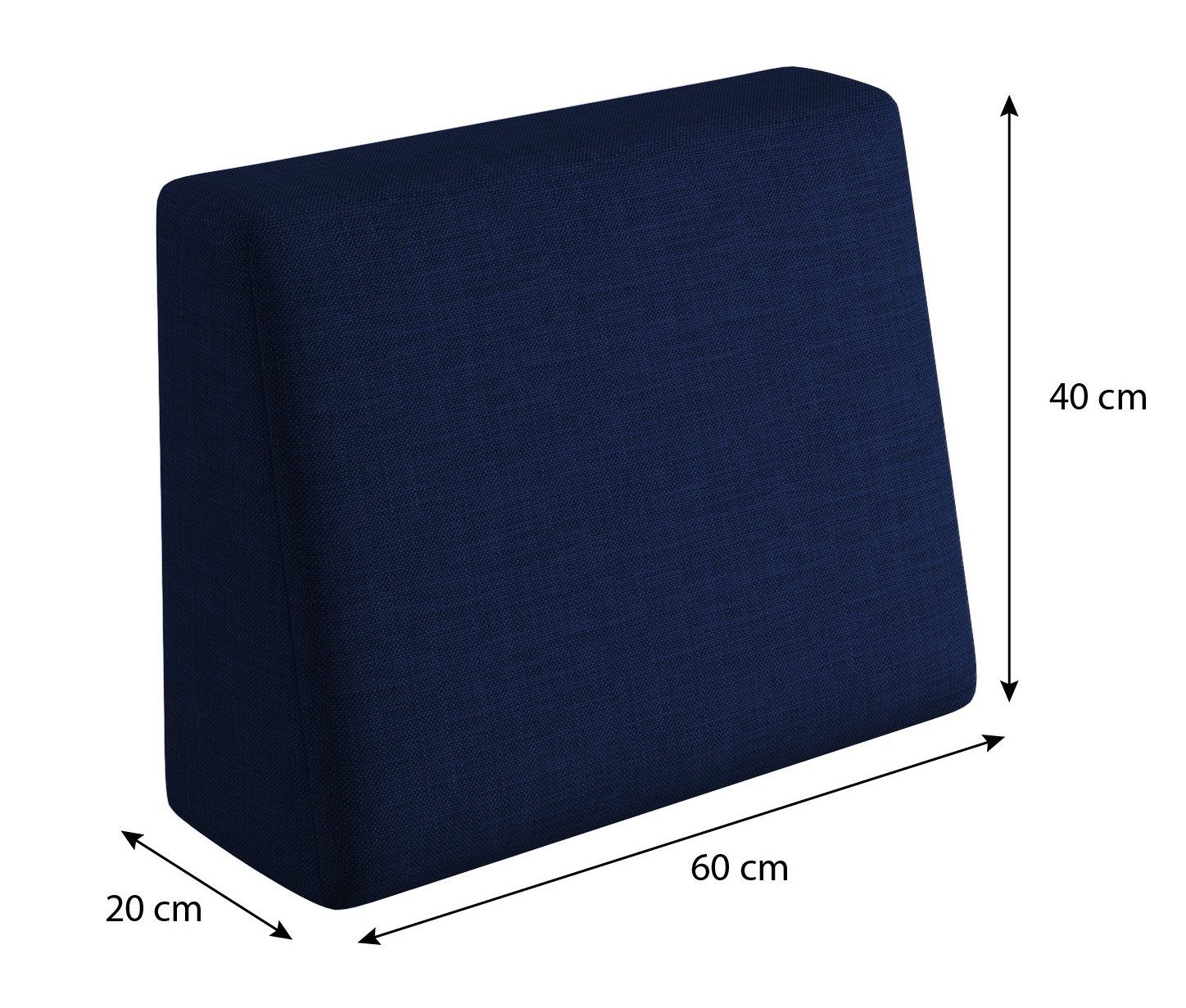 sunnypillow Rückenkissen Palettenkissen mit abnehmbarem Bezug günstig online kaufen