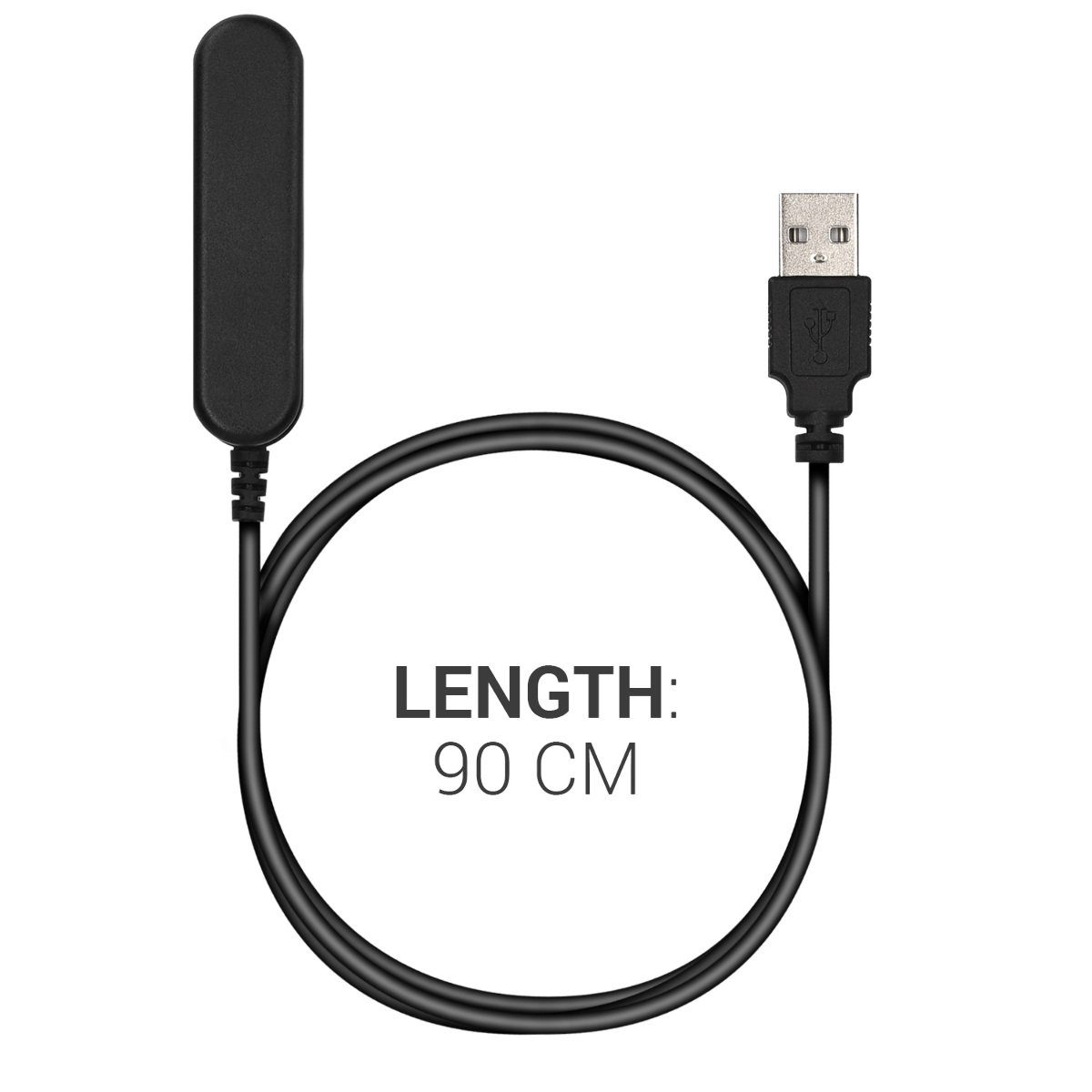kwmobile Smartwatch Ladekabel für Polar V800 USB-Ladegerät (1-tlg., USB Ladekabel für Smartwatch Aufladekabel - Fitnesstracker Ersatzkabel)