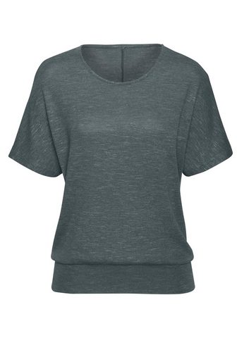  Vivance Kurzarmshirt su platus Bund iš...