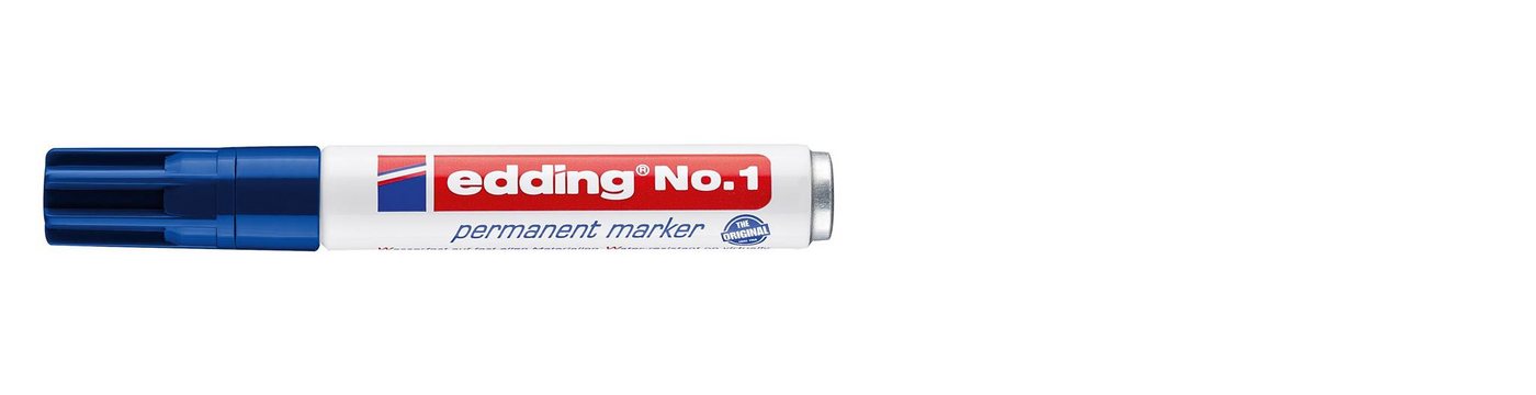 Thumbnail - edding Marker Edding Permanentmarker No. 1 blau