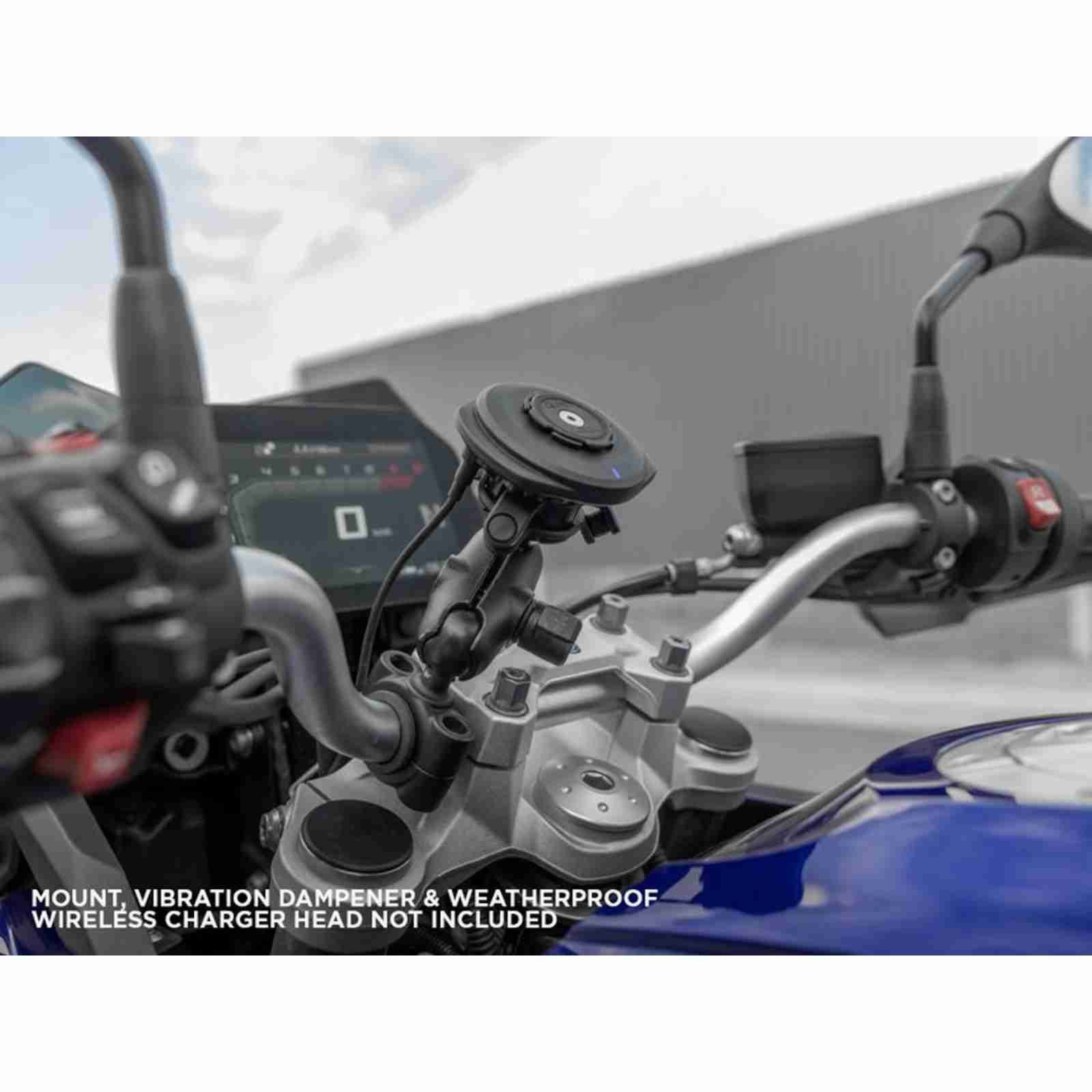 Quad Lock Handy-Halterung Quad Lock Kugeladapter Schwarz / Blau