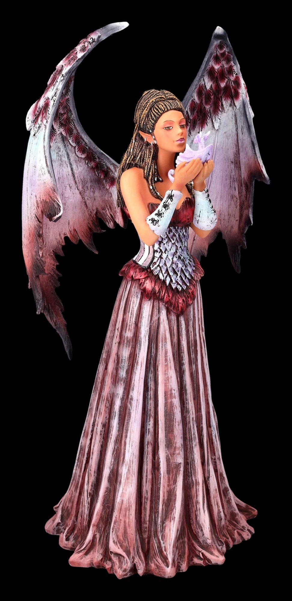 Figuren Shop GmbH Fantasy-Figur Engel Figur - Adoration Fairy by Amy Brown - Fantasy Drache Elfe Fee