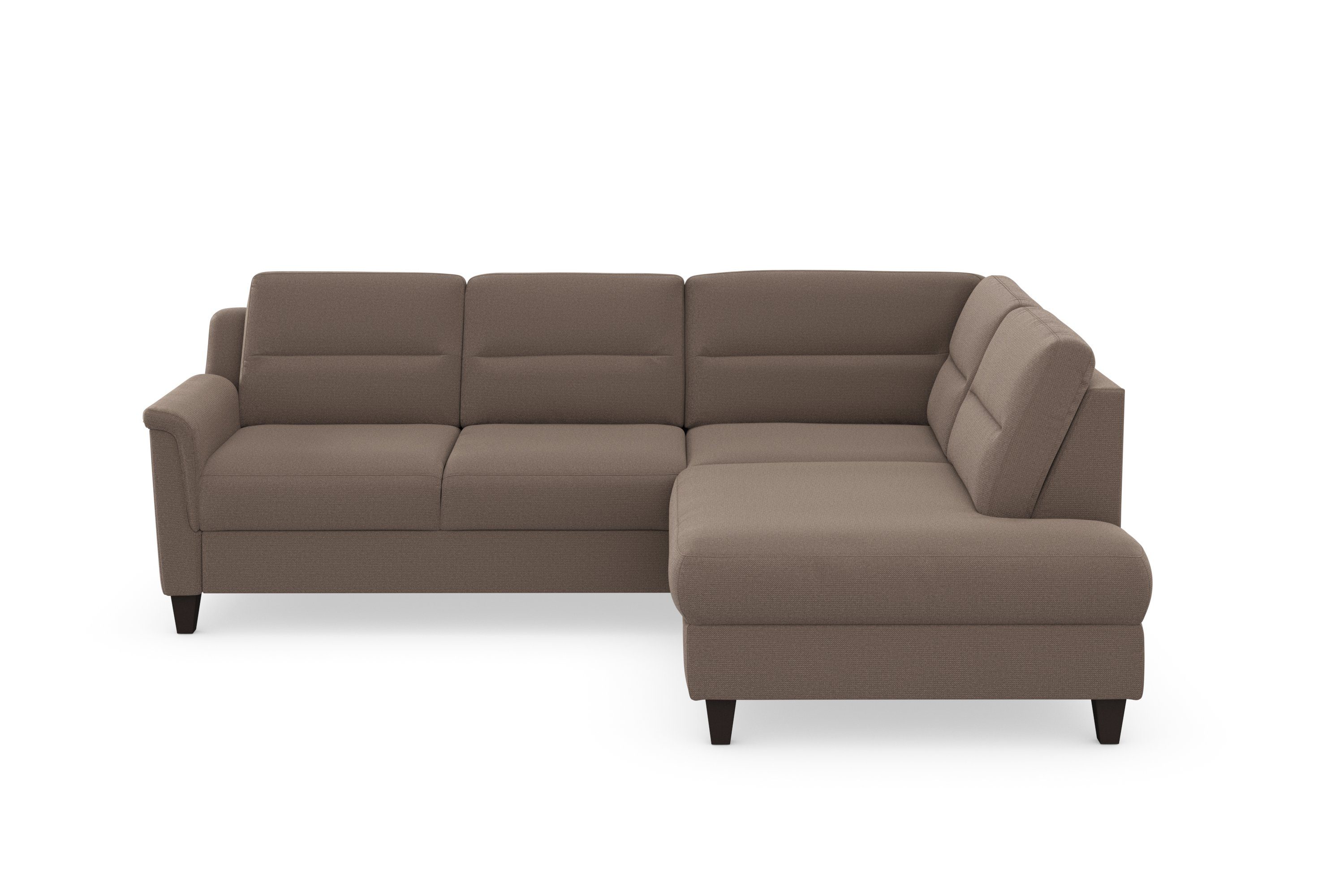 sit&more Ecksofa Farö, inklusive Federkern, wahlweise mit Bettfunktion und Bettkasten | Ecksofas