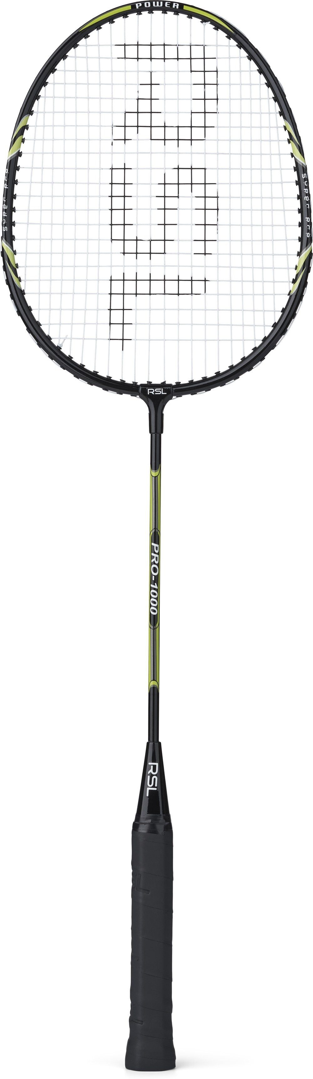 RSL Badmintonschläger Pro 1000 schwarz - besaitet