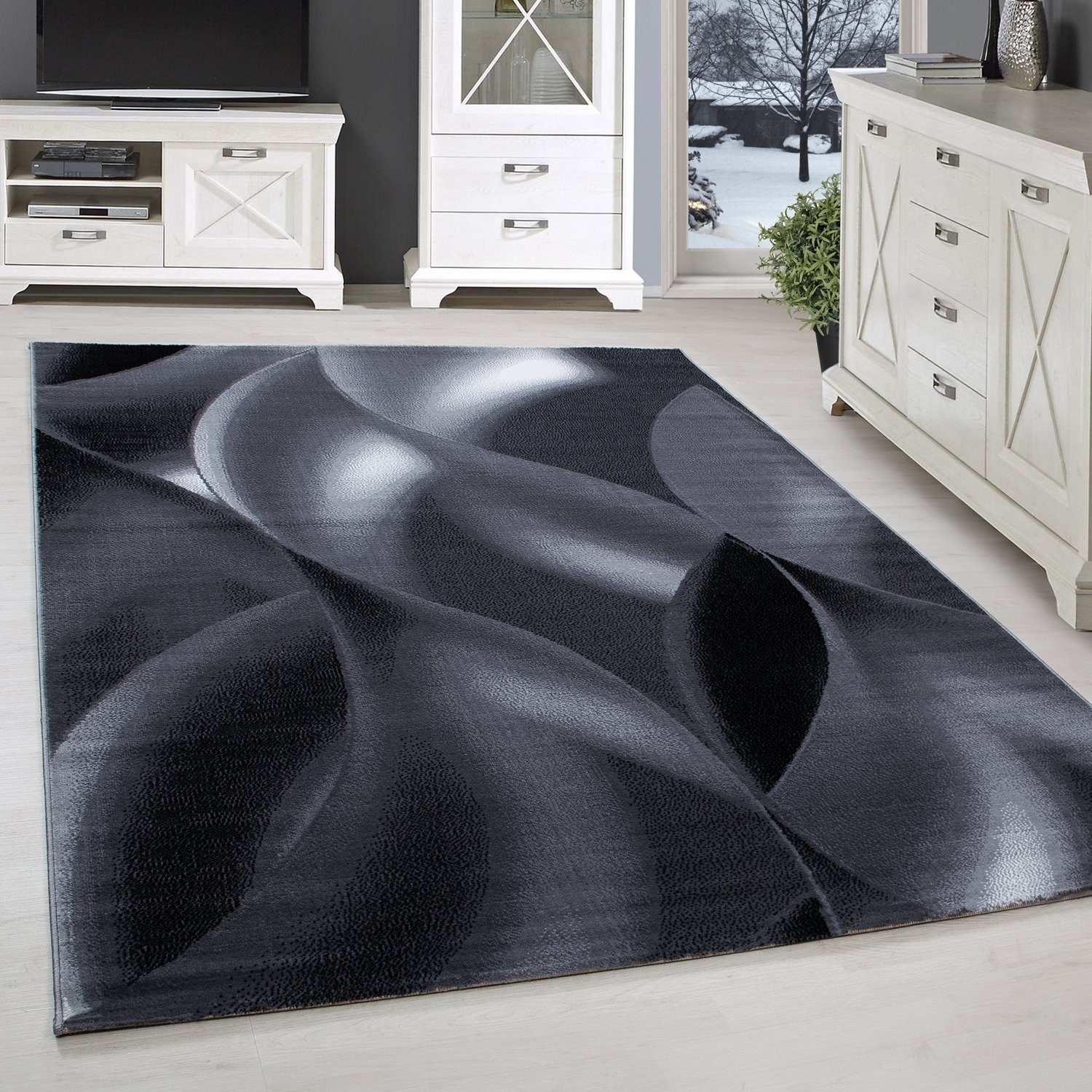 SIMPEX24 Designteppich Abstrakt Wellen Design, Läufer, günstig online kaufen