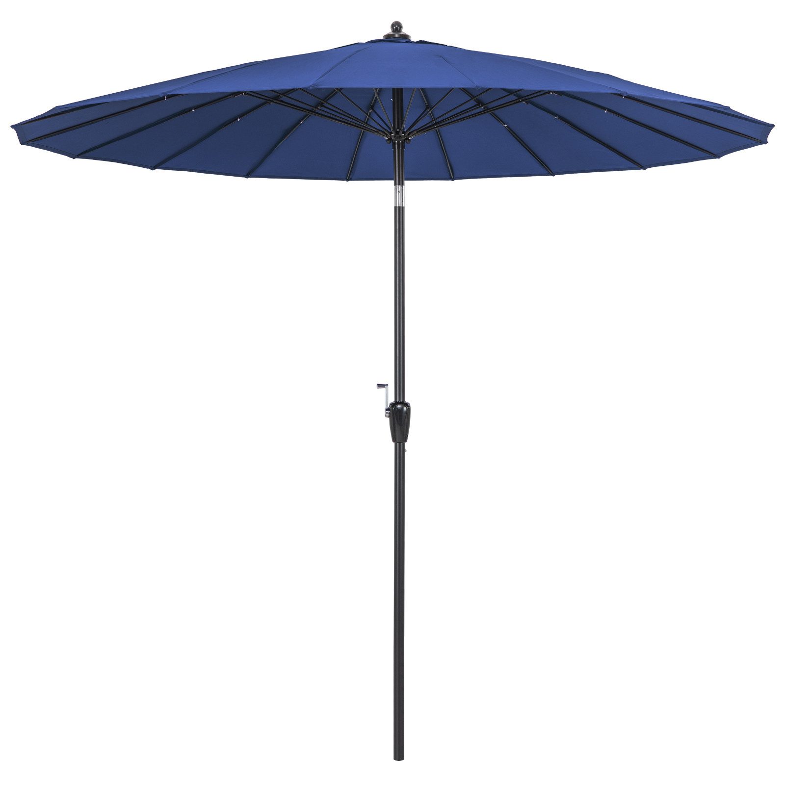 COSTWAY Sonnenschirm, für Balkon, Terrasse, 265cm, günstig online kaufen