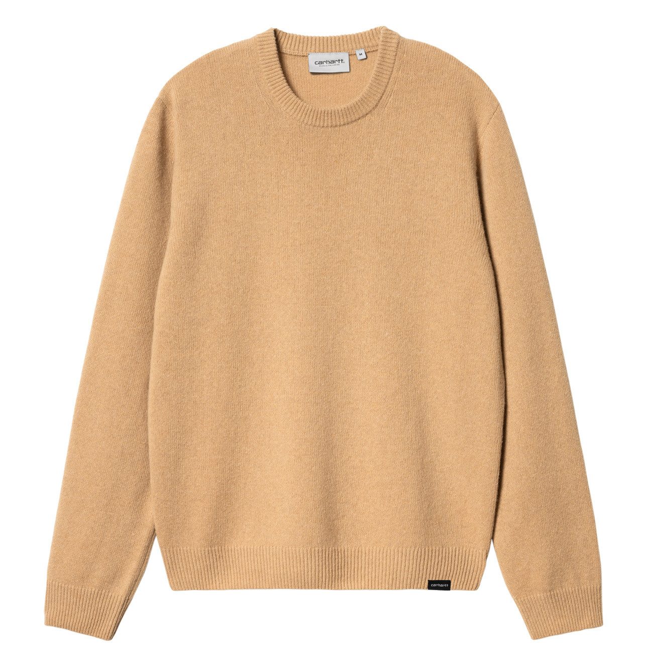 Carhartt WIP Rundhalspullover Carhartt WIP Alten Sweater Herren Peanut Beige