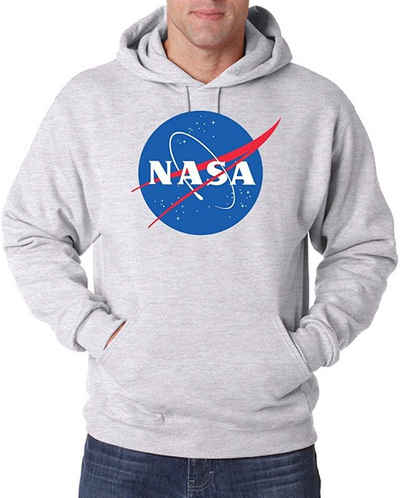 Youth Designz Kapuzenpullover NASA Logo Herren Hoodie Pullover mit modischem Space Print