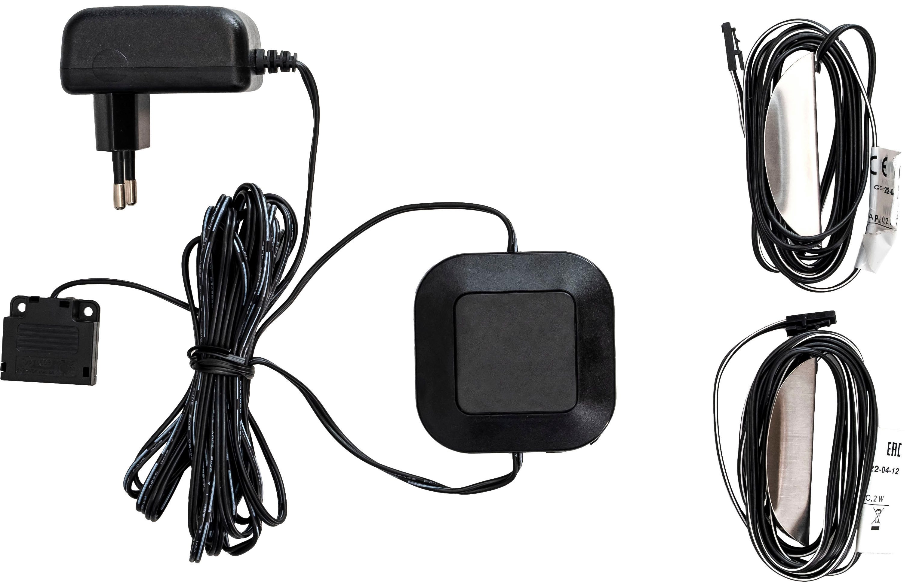 MCA living LED-Leuchtmittel BEL LED GLASKANTE 2ER SET, 2 St., Warmweiß, inklusive Trafo und Zuleitung
