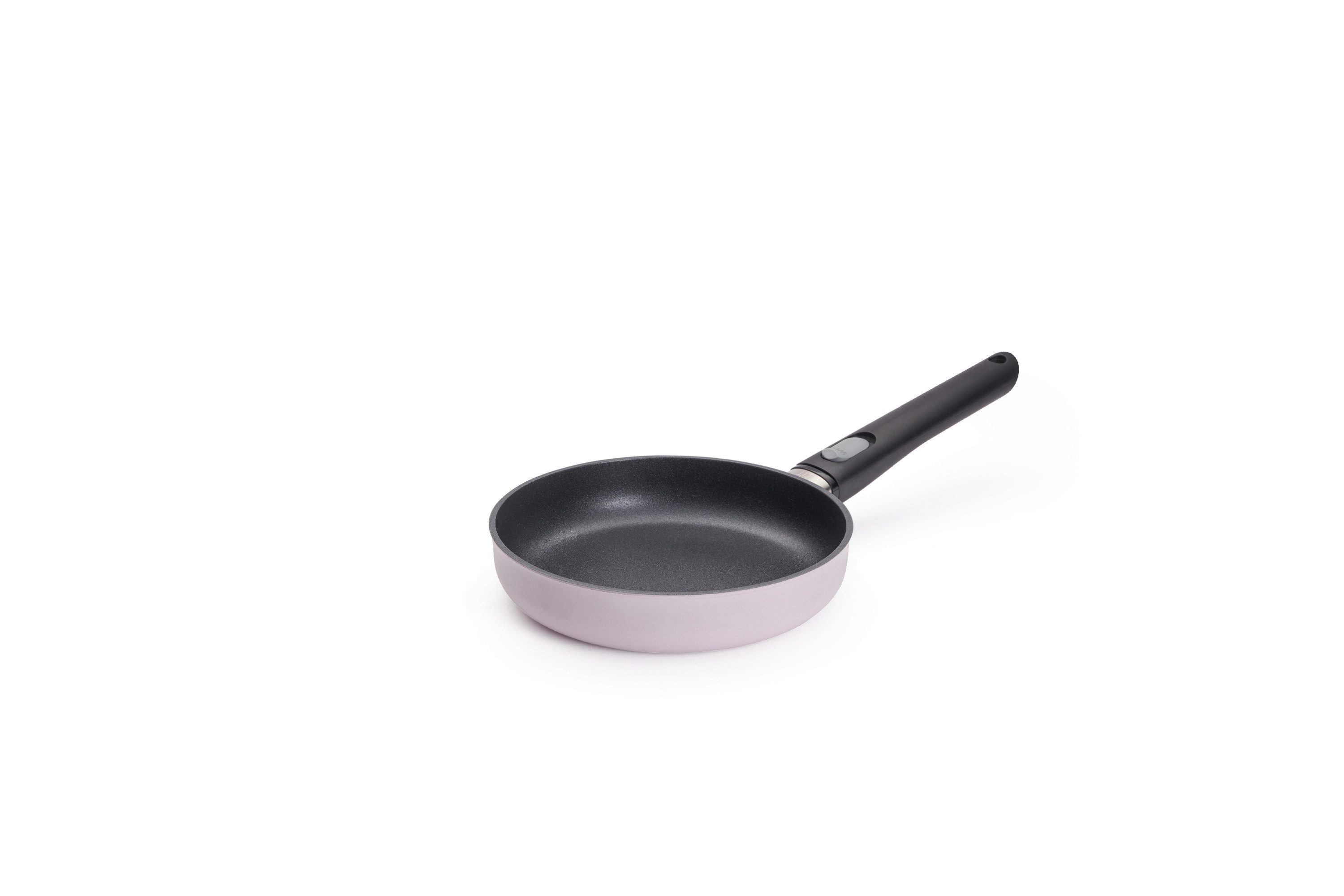 WOLL MADE IN GERMANY Bratpfanne Ecolour Ø 20 cm, Aluminiumguss (1-tlg), abnehmbarer Stiel