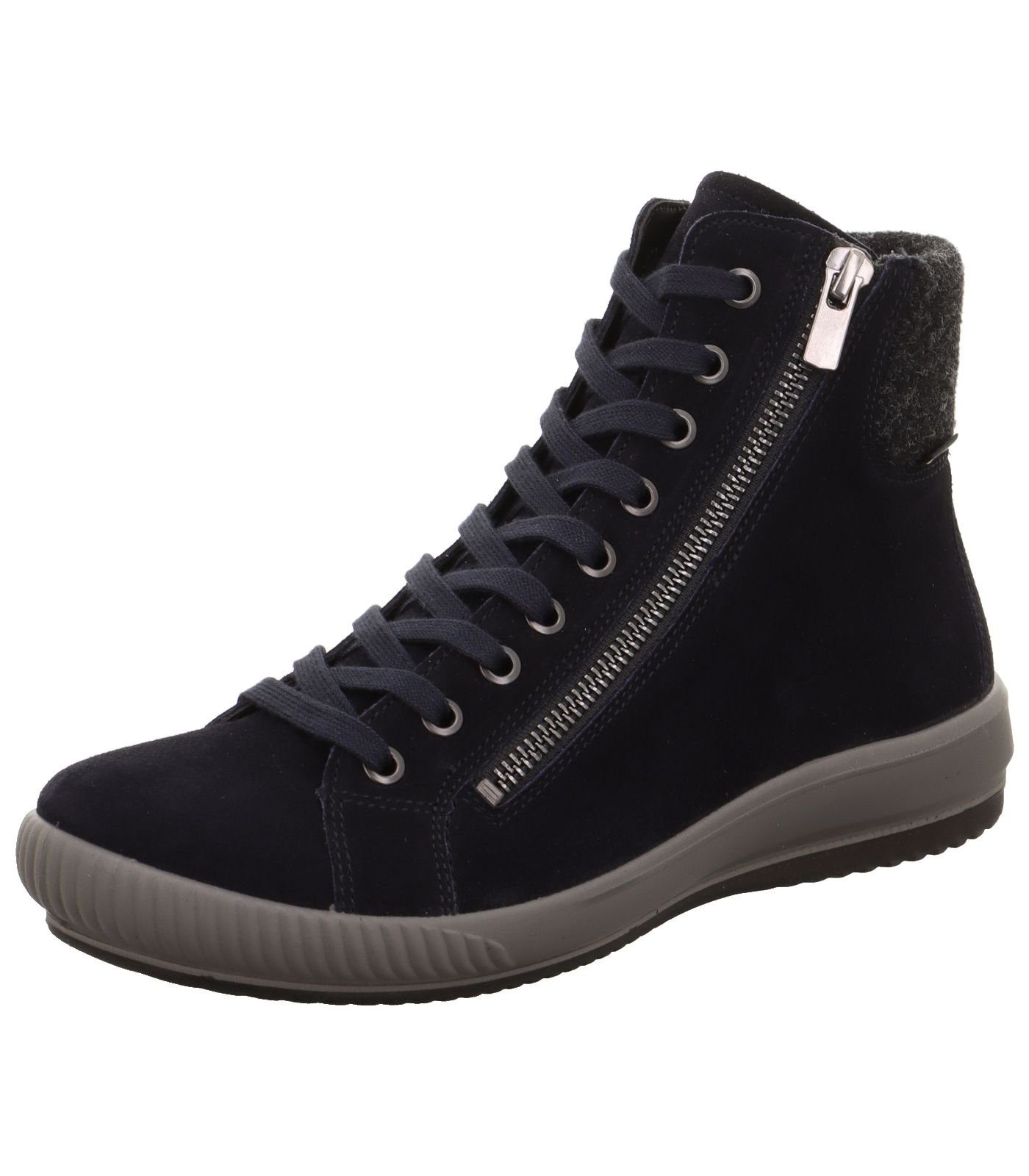 Blau Legero Sneaker Sneaker Veloursleder