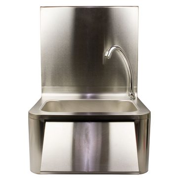 AcMax Einbauwaschbecken Handwaschbecken Edelstahl Waschbecken Gastro Hygienebecken