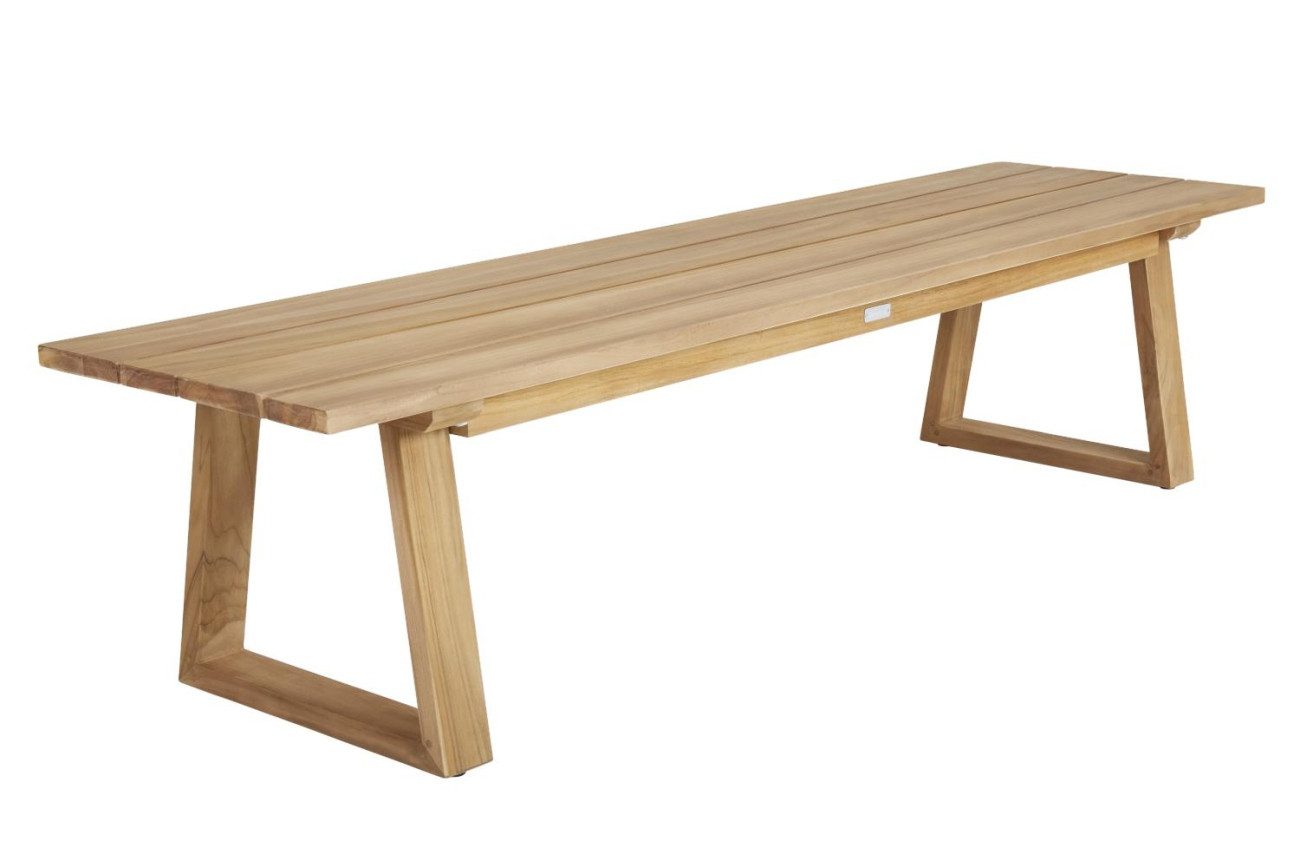 Brafab Gartenbank Gartenbank Laurion aus Teakholz