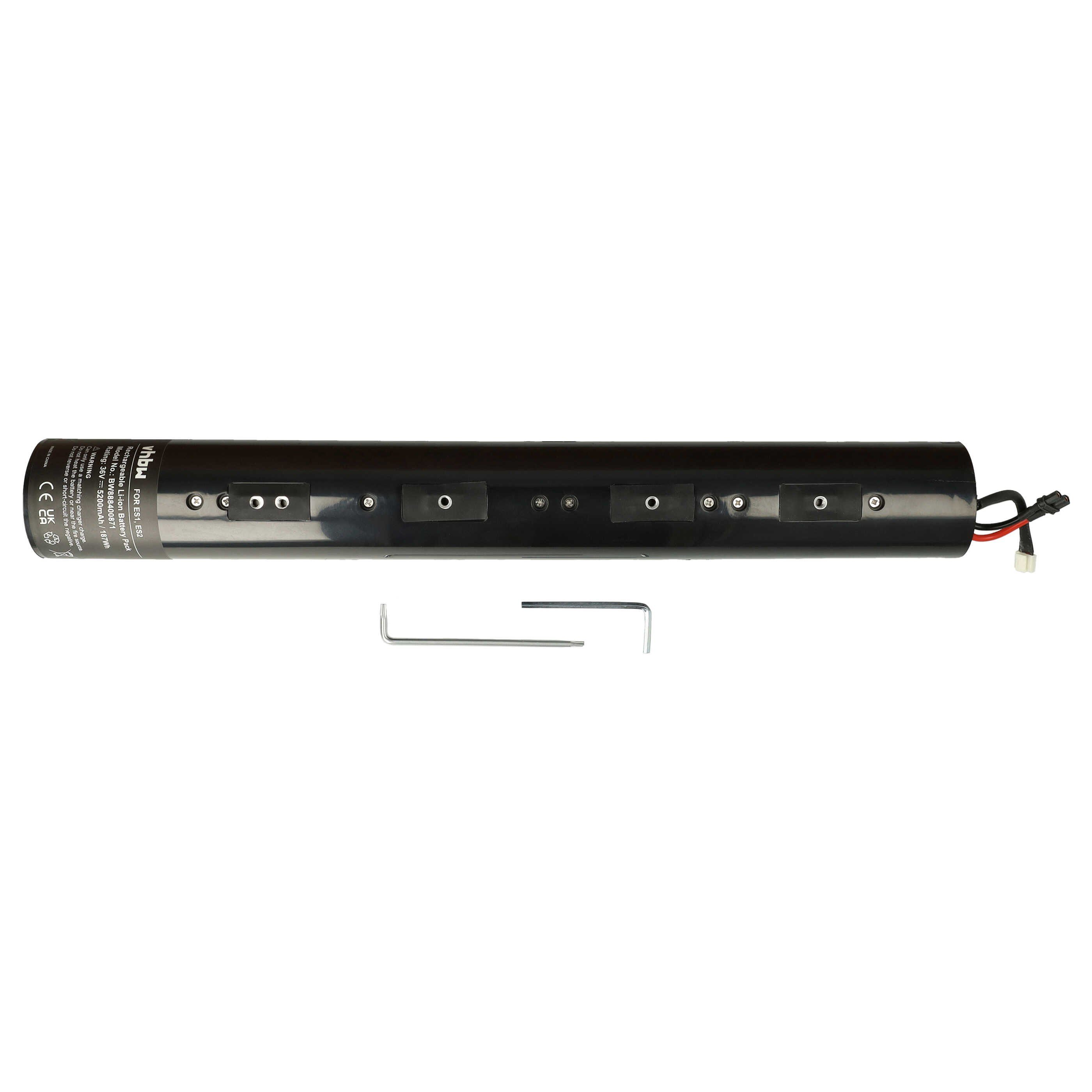 vhbw Akku Ersatz für Segway Ninebot NEB1002-H1, NEB1002-H, NEB1002-U1 für Elektromobil-Akku Akku Li-Ion 5200 mAh (36 V, 1 St), Leistungsfähiger Austausch-Akku für Ihren E Roller, Wiederaufladbar