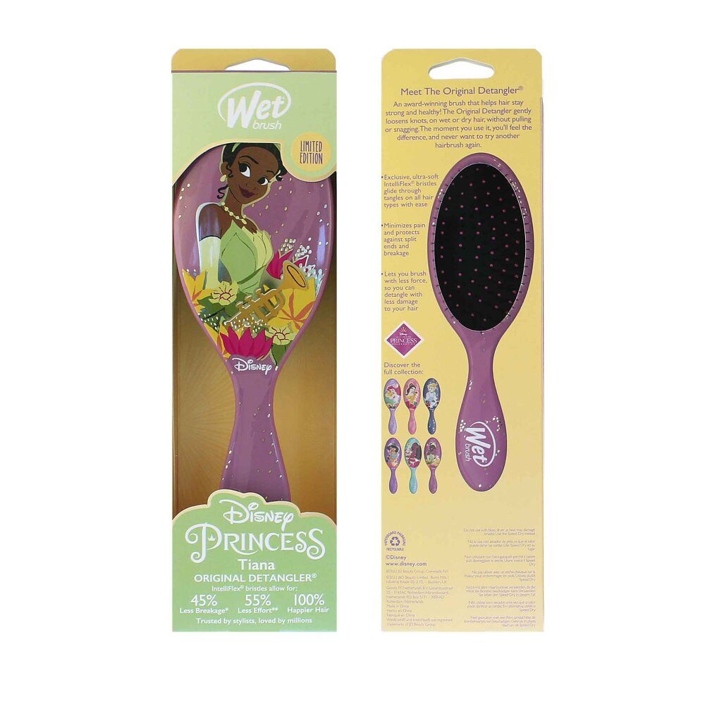 The Wet Brush Haarbürste Die nasse Bürste Original Detangler Disney ultimative Prinzessin Tiana