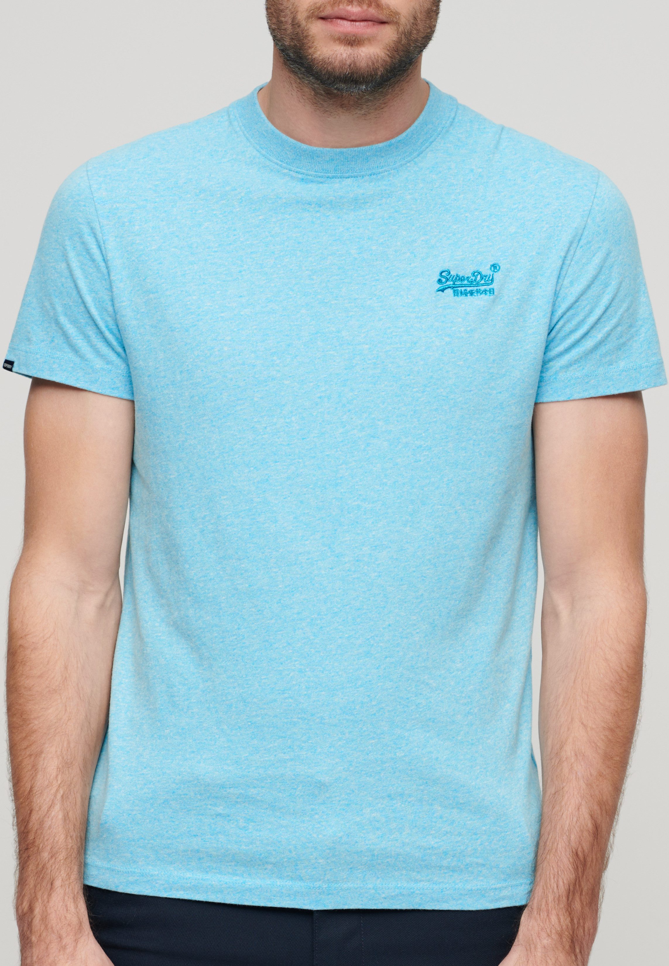 Superdry Rundhalsshirt "ESSENTIAL LOGO EMB TEE" günstig online kaufen
