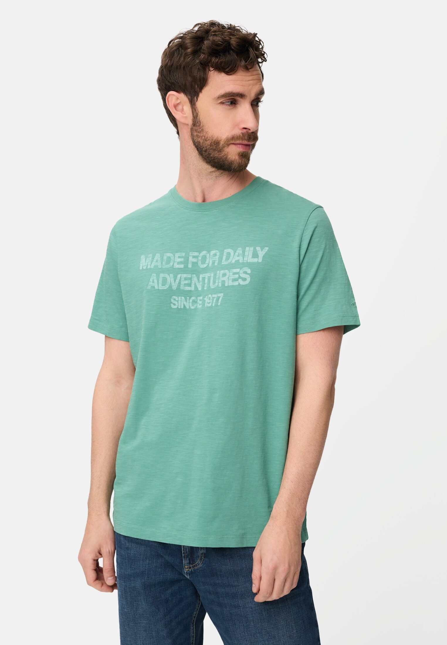 T-Shirt mit reflektierenden Details Kurzarm