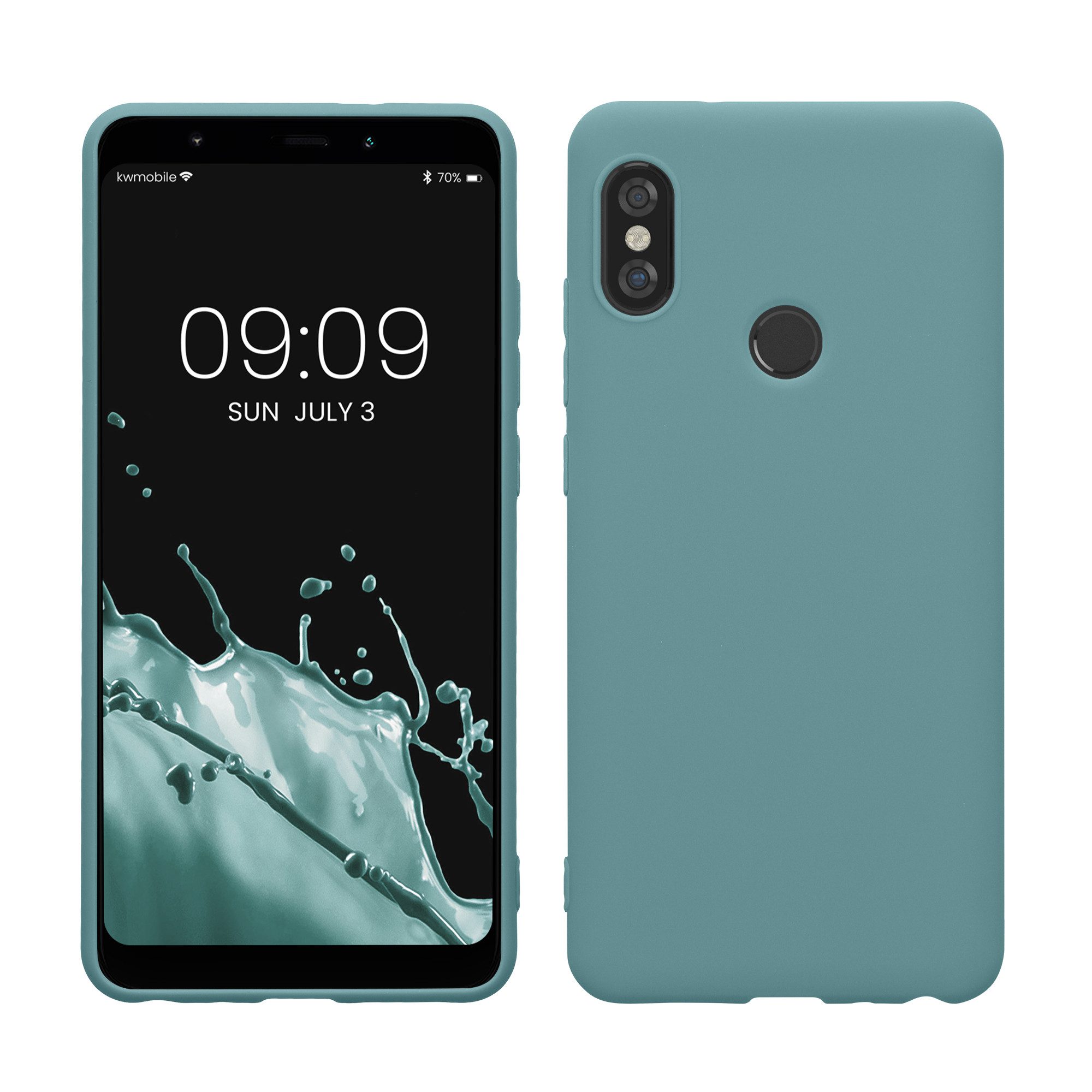 kwmobile Handyhülle Hülle für Xiaomi Redmi Note 5 (Global Version) / Note 5 Pro, Hülle Silikon - Soft Handyhülle - Handy Case Cover