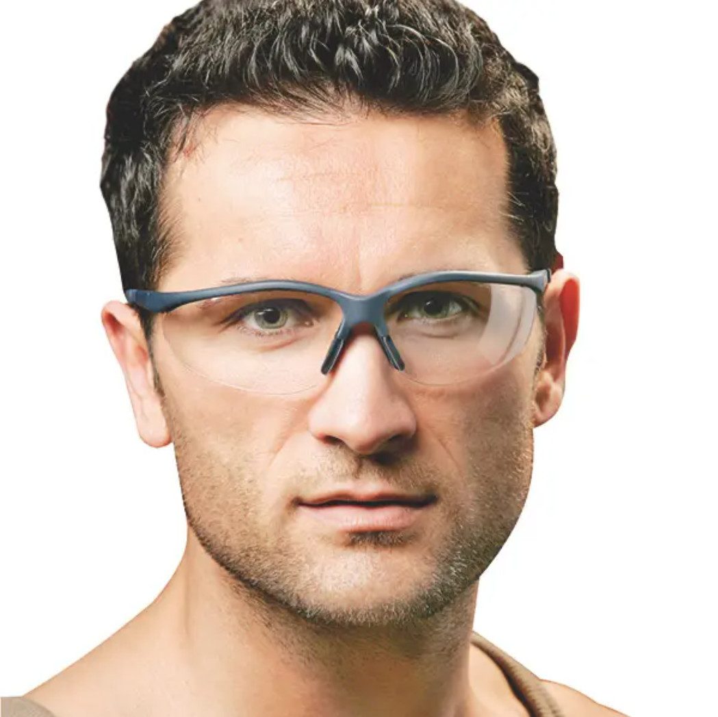 DocMed Arbeitsschutzbrille Schutzbrille Design 12750, (1St), Modernes Styling, Anpassung an jede Kopfform, Anti-Kratz-Beschichtung