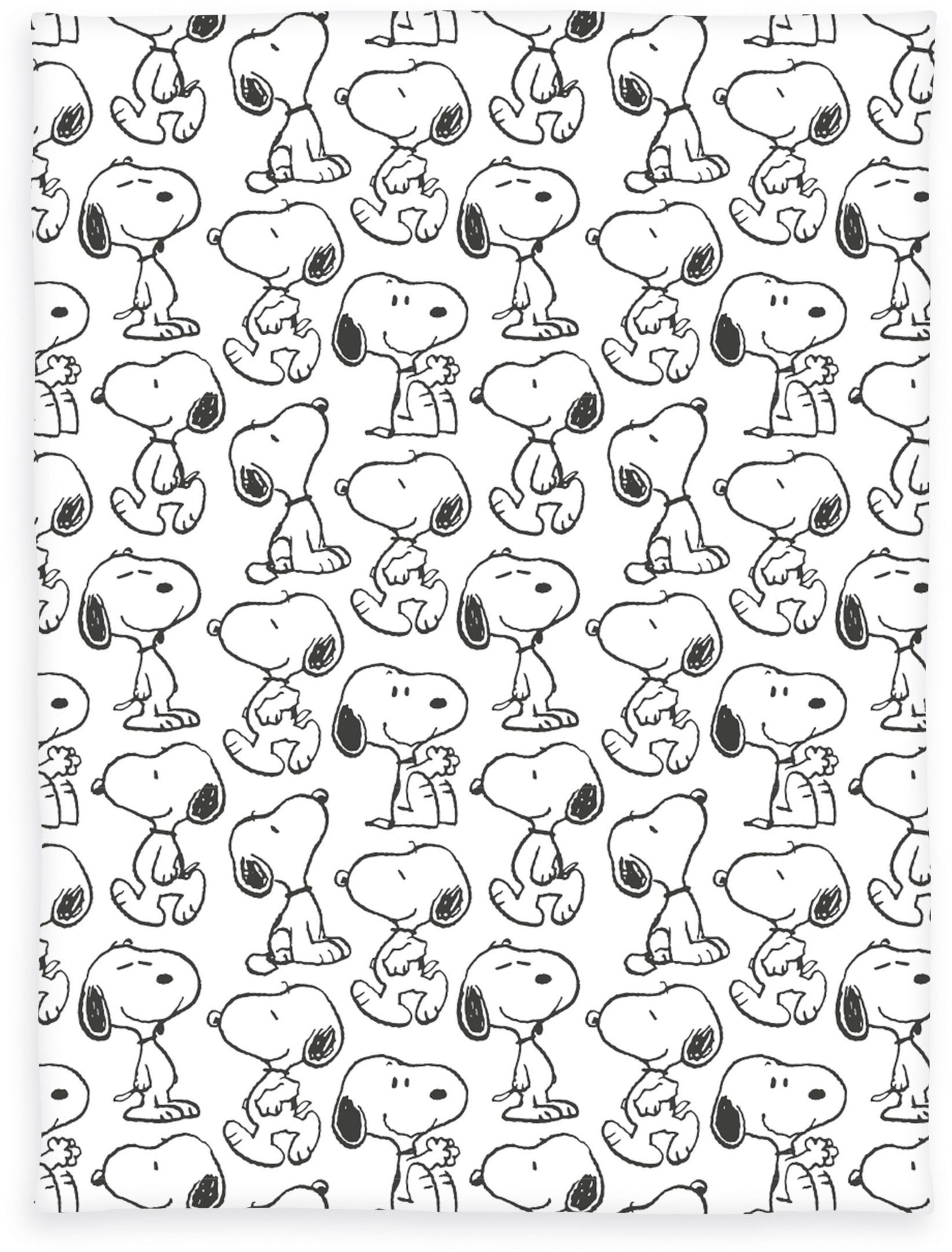 Wohndecke Peanuts, PEANUTS, cooles Motiv günstig online kaufen