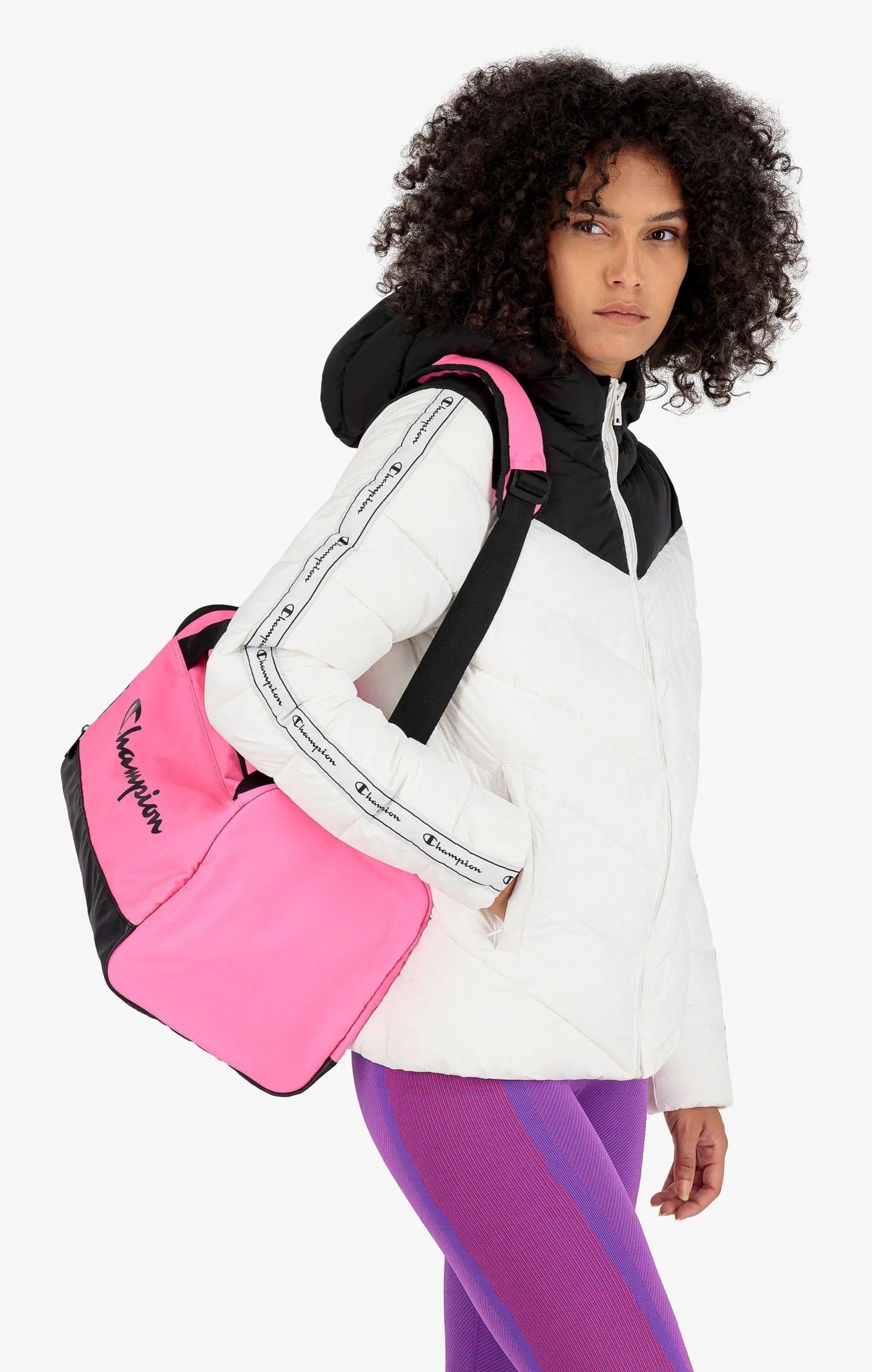 Champion Funktionsjacke Steppjacke - leichte wattierte Kapuzenjacke in Kont günstig online kaufen