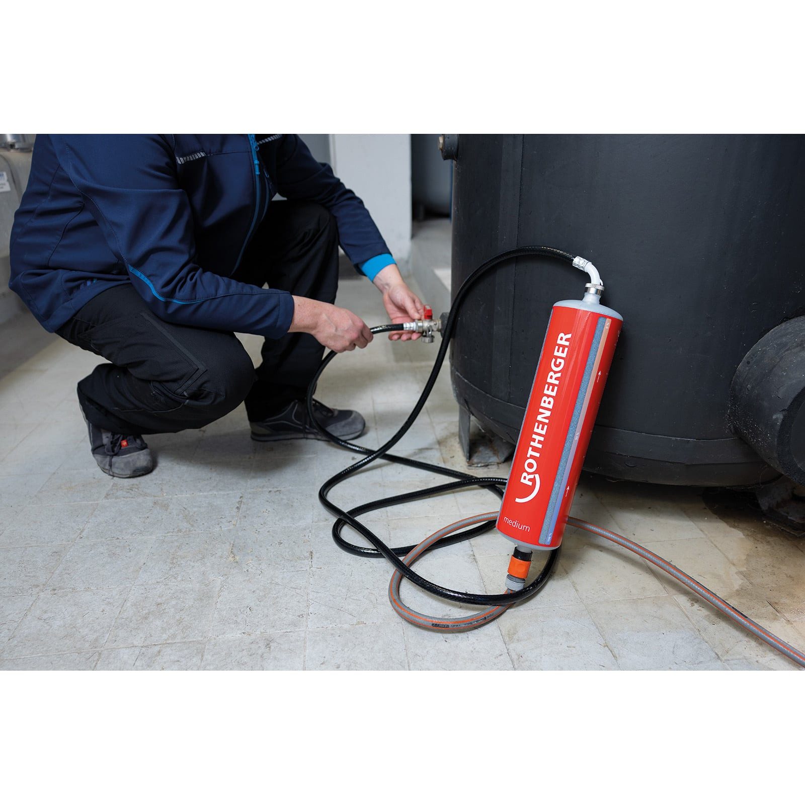 Rothenberger Rohrreinigungsmaschine ROTHENBERGER PURE H2O (M) Demineralisierungskartusche - 1500004322