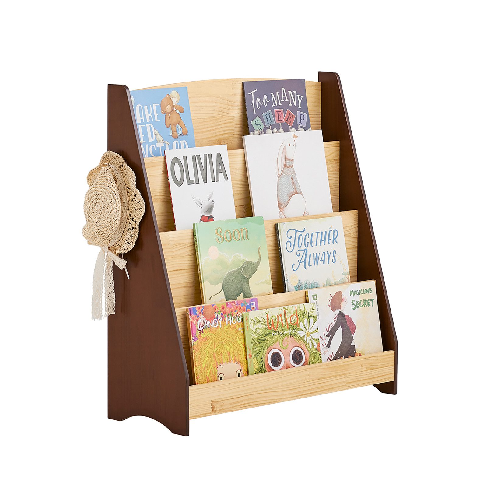 SoBuy Bücherregal KMB32, Spielzeug Aufbewahrung Büchergestell günstig online kaufen
