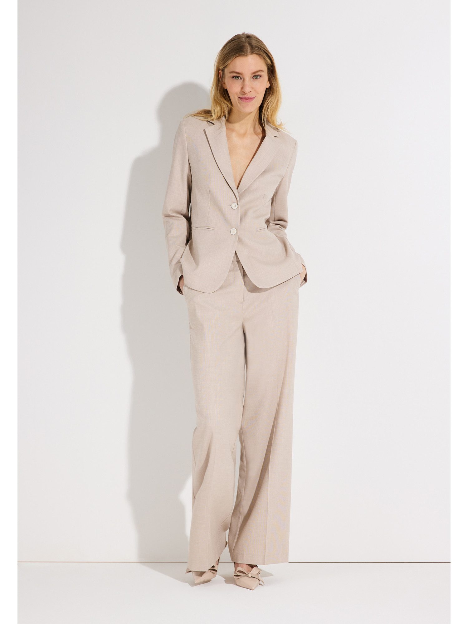 MORE&MORE Anzughose weite Businesshose