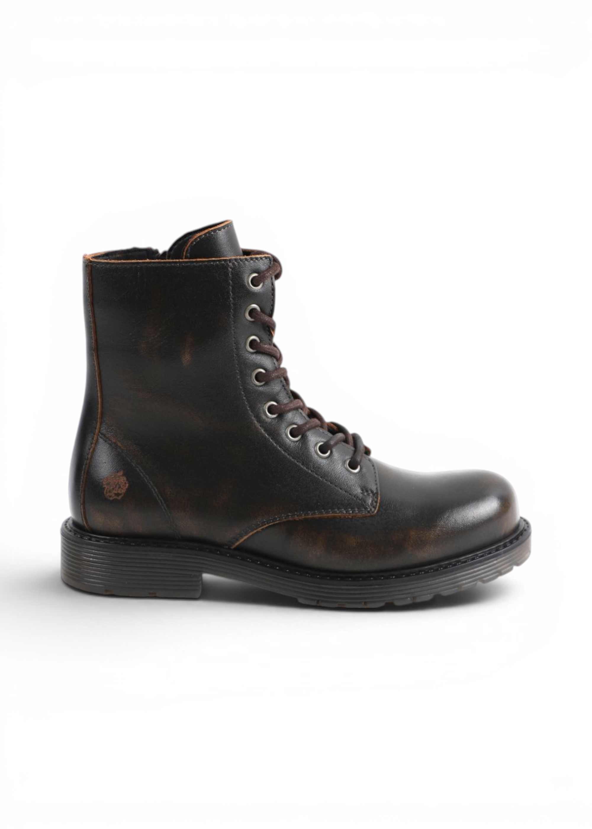 Apple of Eden Apple of Eden Damen Schnürboot - SUN 10.2 in braun Schnürboots