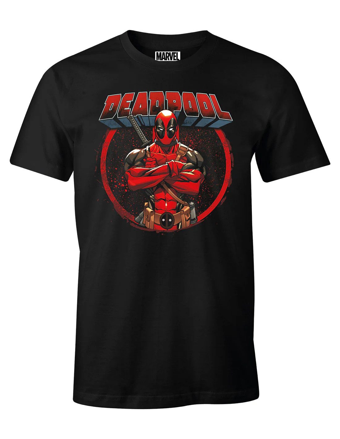 Deadpool T-Shirt Front Pose günstig online kaufen