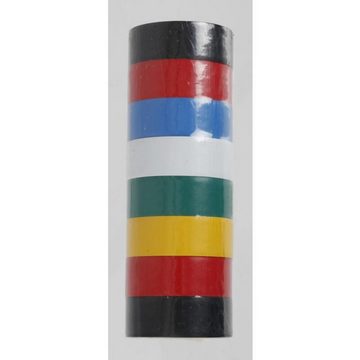 BURI Klebeband 6x Universal Klebeband 3m 8 Rollen Farben Bunt Pack Paket Haushalt Mon