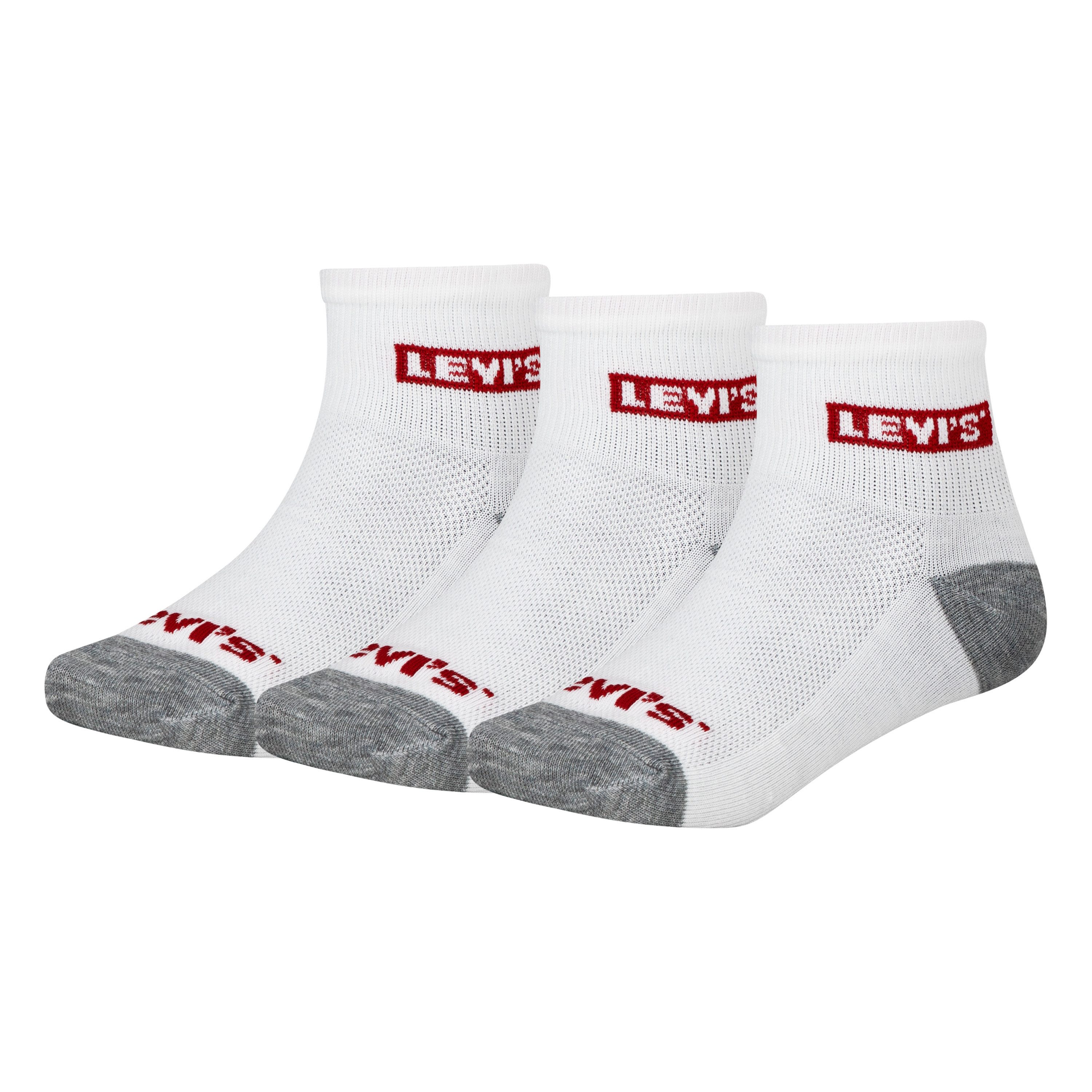 Levi's® Kids Kurzsocken LHN BOX TAB LOW CUT 6PK MarkeL (Packung, 6-Paar) UNISEX