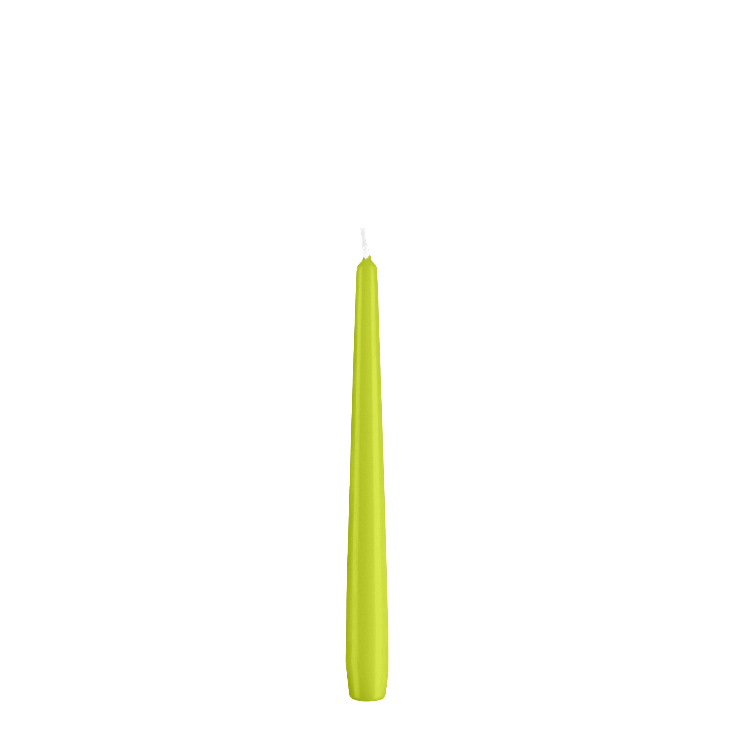 Kopschitz Kerzen Spitzkerze Spitzkerzen Lime 240 x Ø 23 mm, 50 Stück