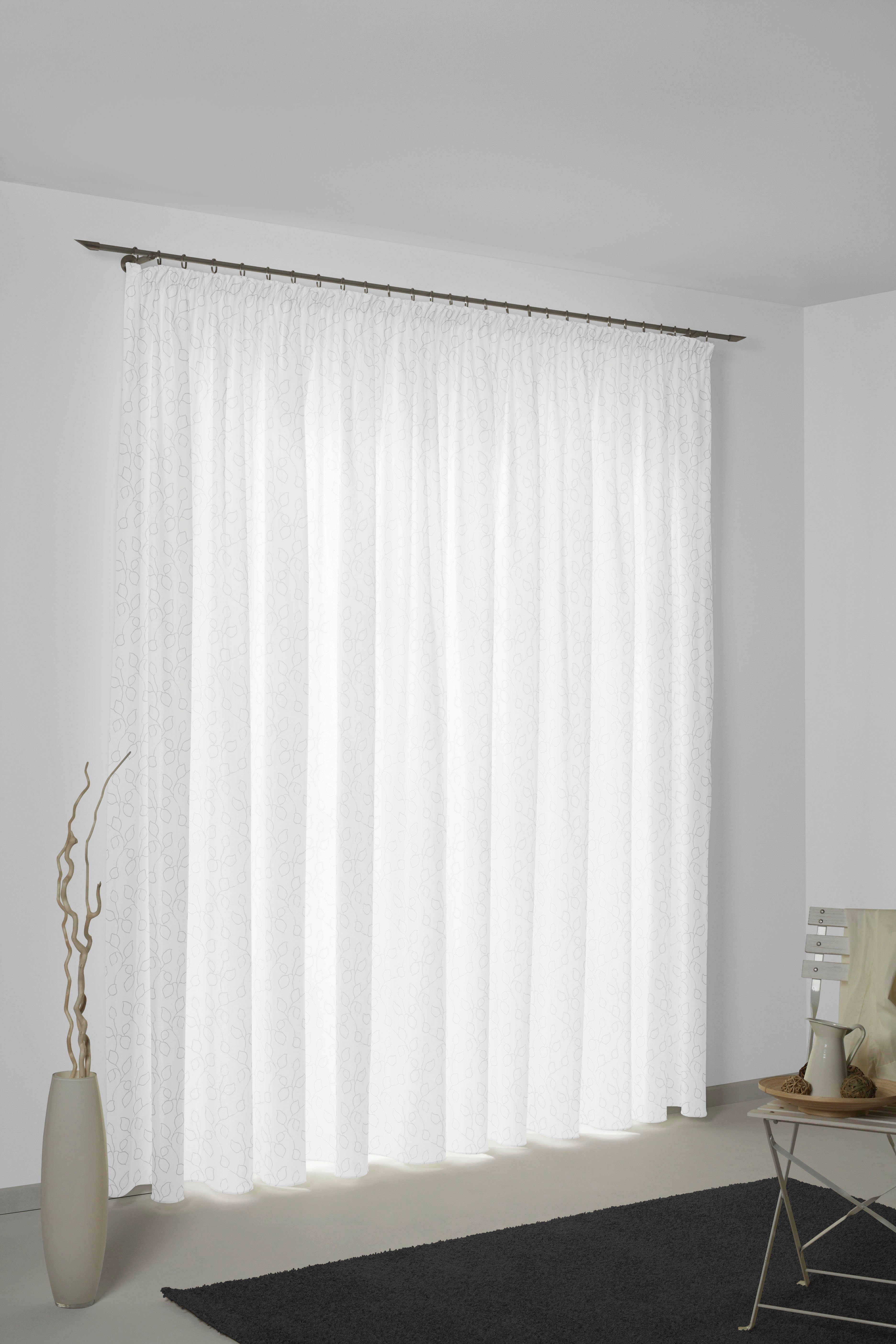 Wirth Vorhang Westport (1 St), Smokband, blickdicht, Jacquard