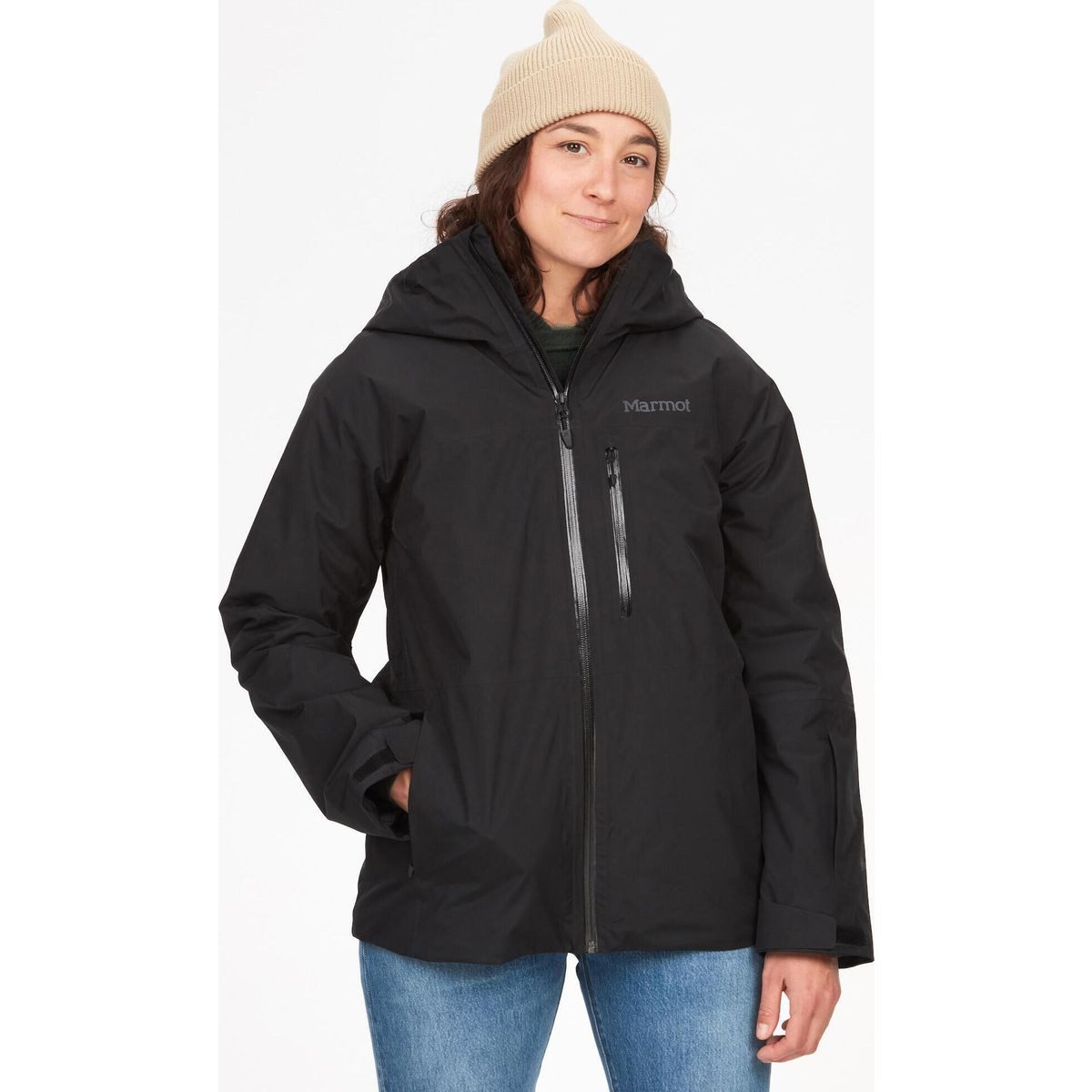 Marmot Steppjacke Wm's Lightray Gore-tex Jacket Perfekter Schutz und Komfort für Skifahrer und Snowboarder mit