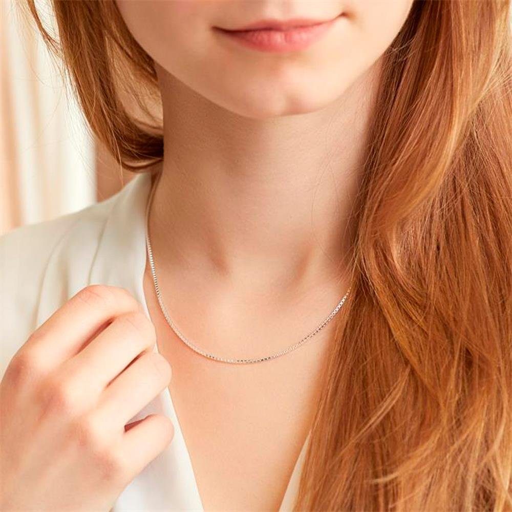 Unique Kette ohne Anhänger Venezianerkette, 925 Silber 1,2mm breit 40cm von günstig online kaufen