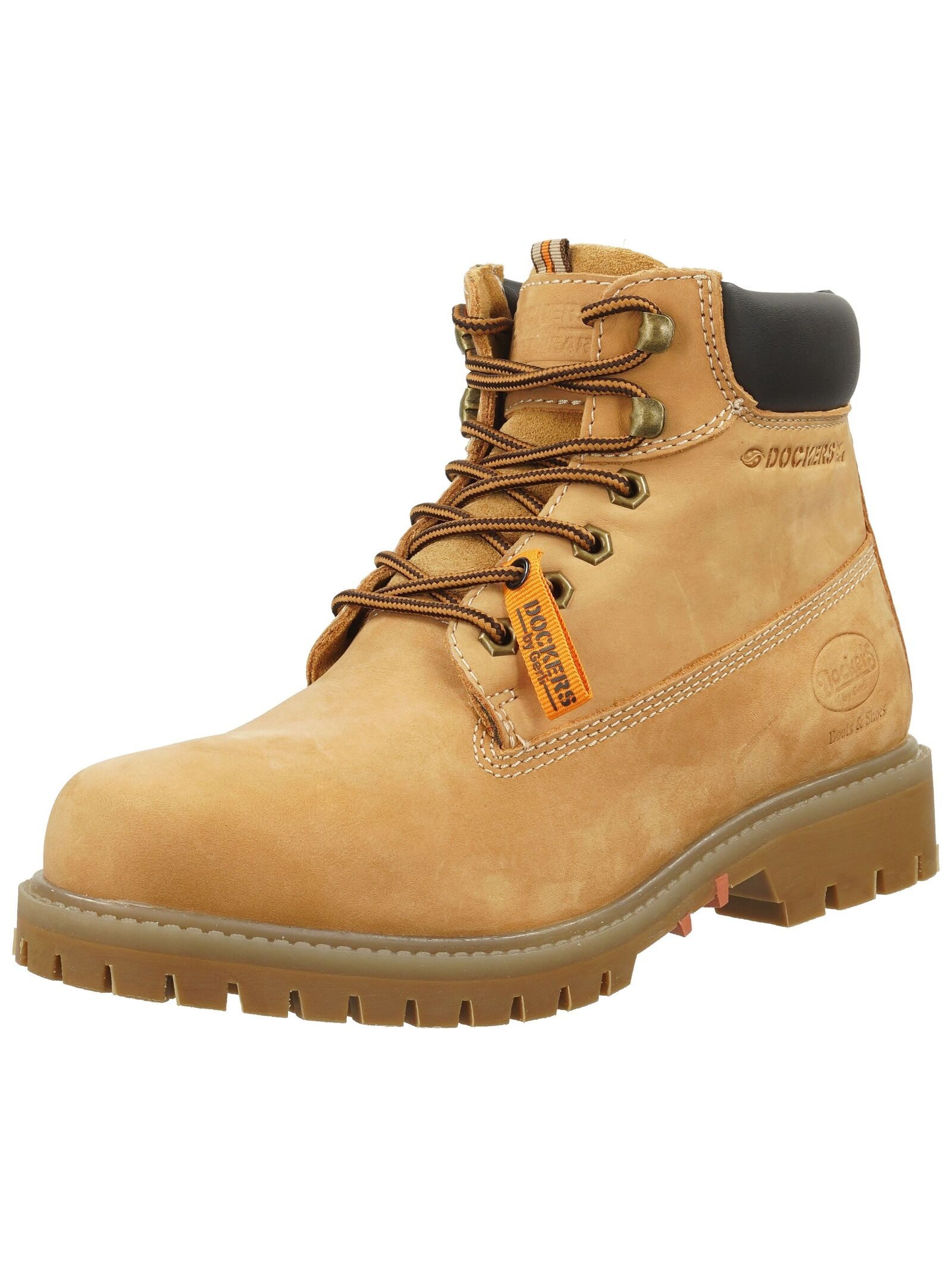 Stiefelette Leder Schnürstiefelette