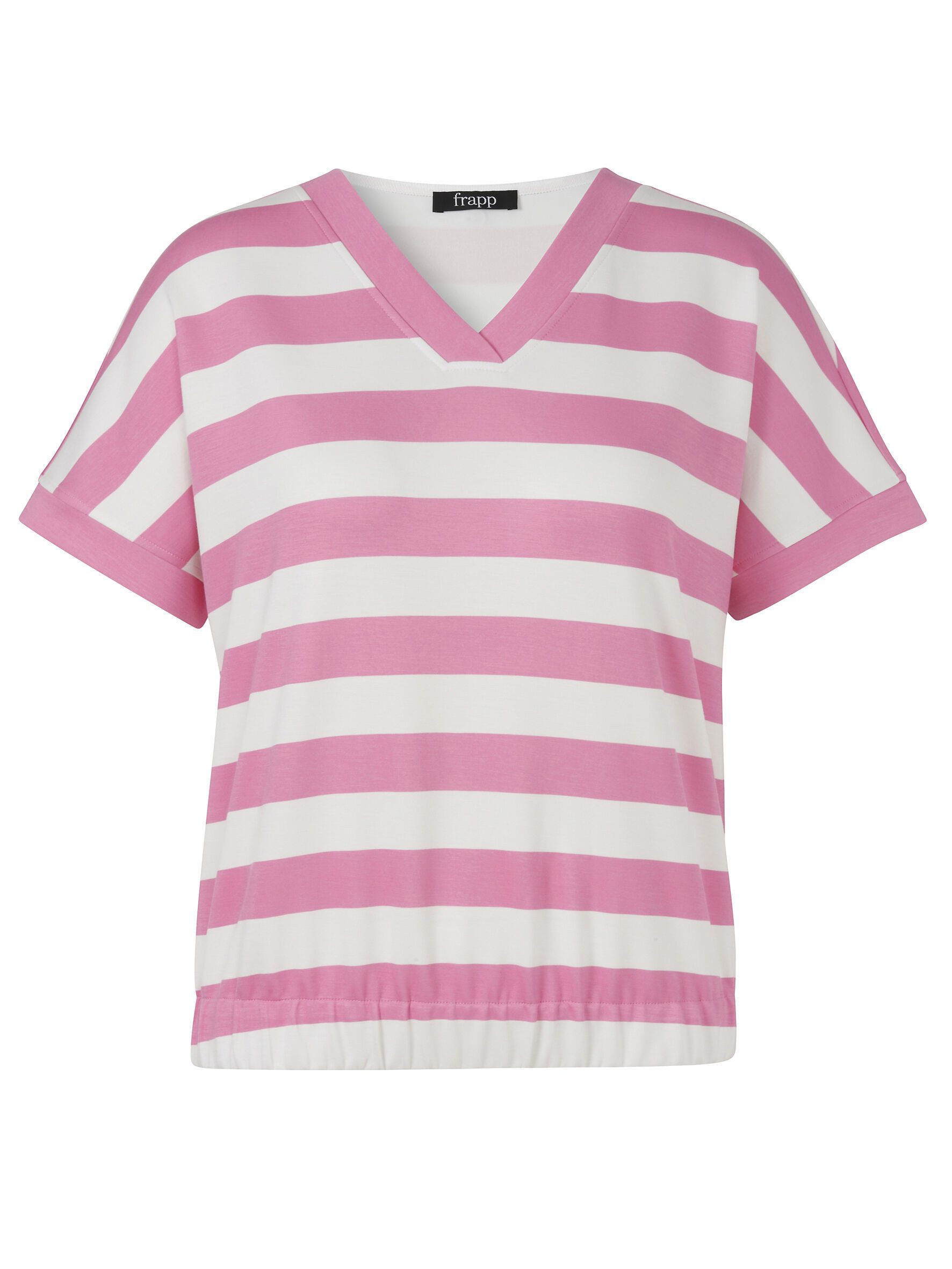 FRAPP Kurzarmshirt (1-tlg) Große Größen