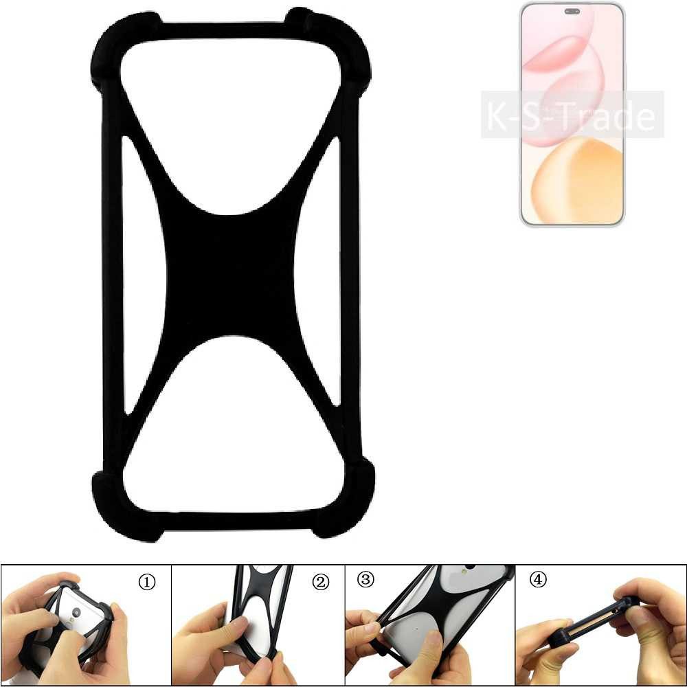 K-S-Trade Handyhülle für Honor 400 Pro, Handy-Hülle Schutz-Hülle Silikon Bumper TPU Softcase Smartphone